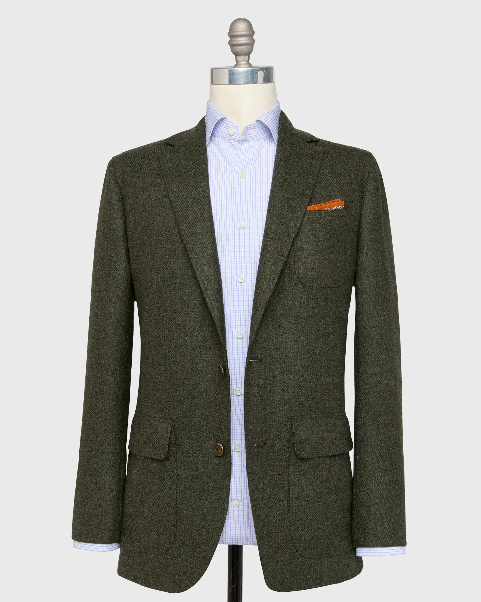 Ghost Blazer in Loden Tweed sold by Mashburn product image thumbnail 3