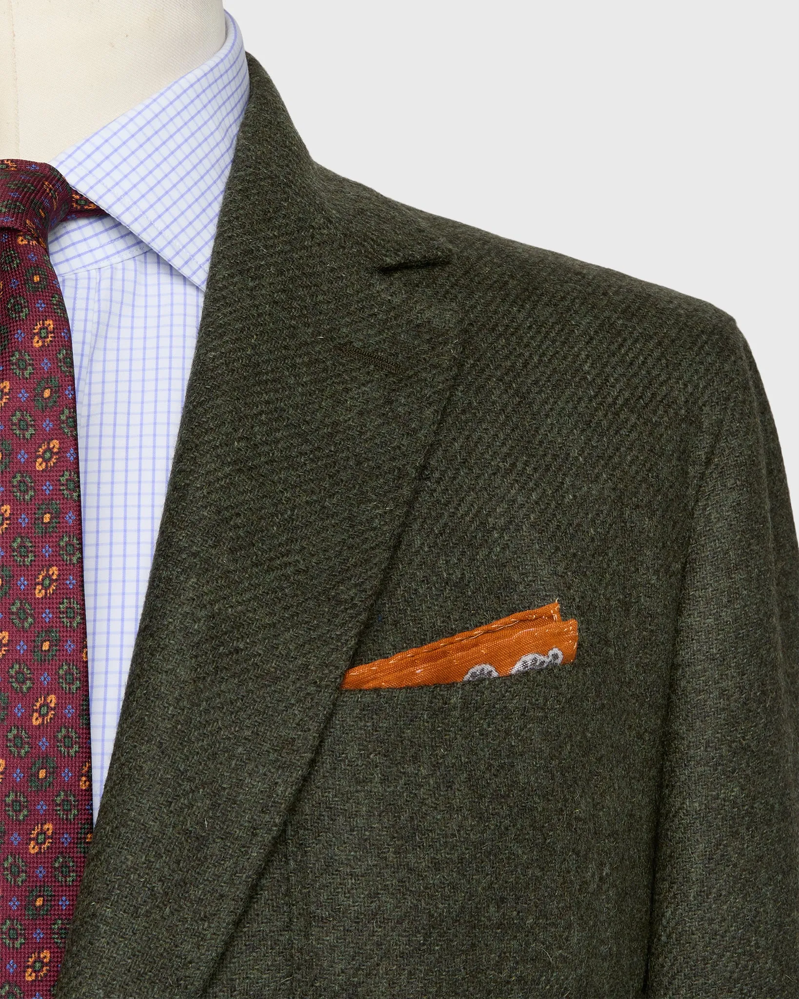 Ghost Blazer in Loden Tweed sold by Mashburn product image thumbnail 2