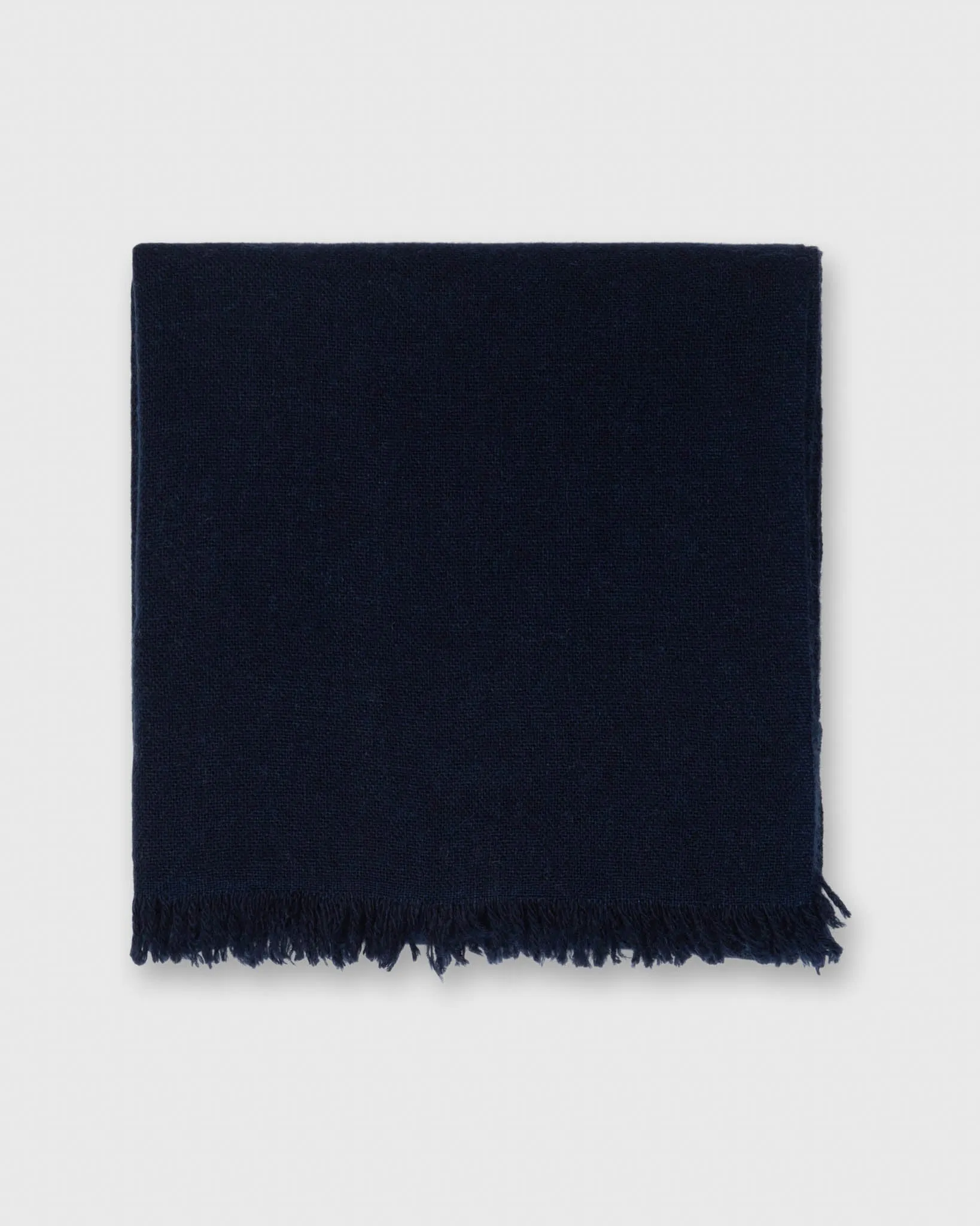 Cashmere Gauze Scarf in Navy sold by Mashburn