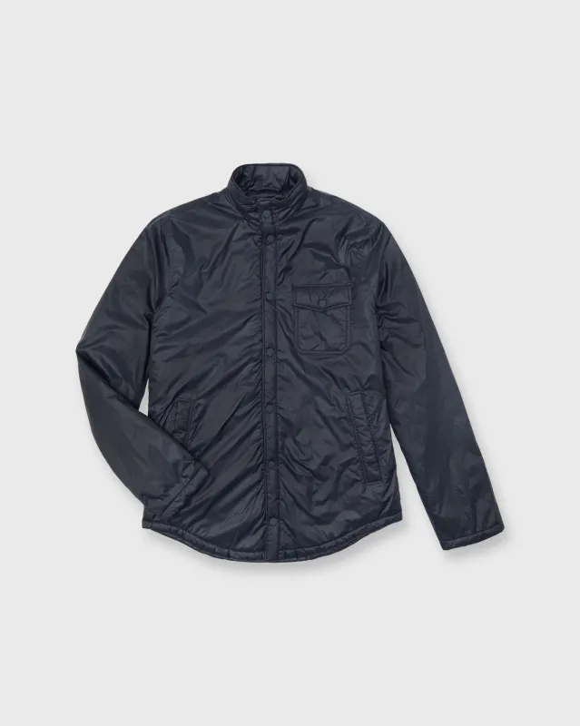 Cashpad Traveler's Jacket in Navy Nylon sold by Mashburn