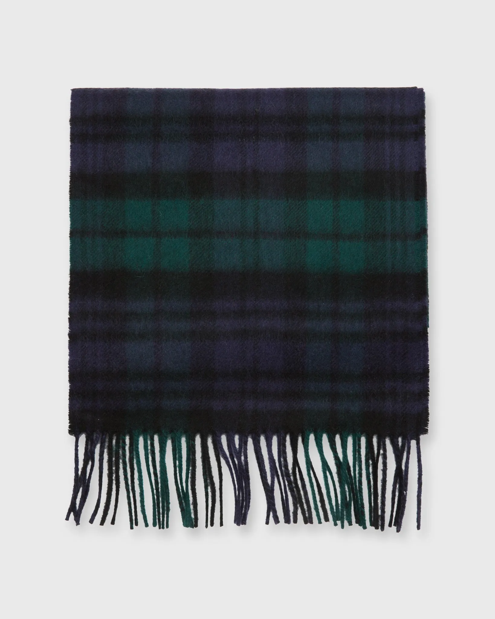 Cashmere Scarf in Blackwatch sold by Mashburn