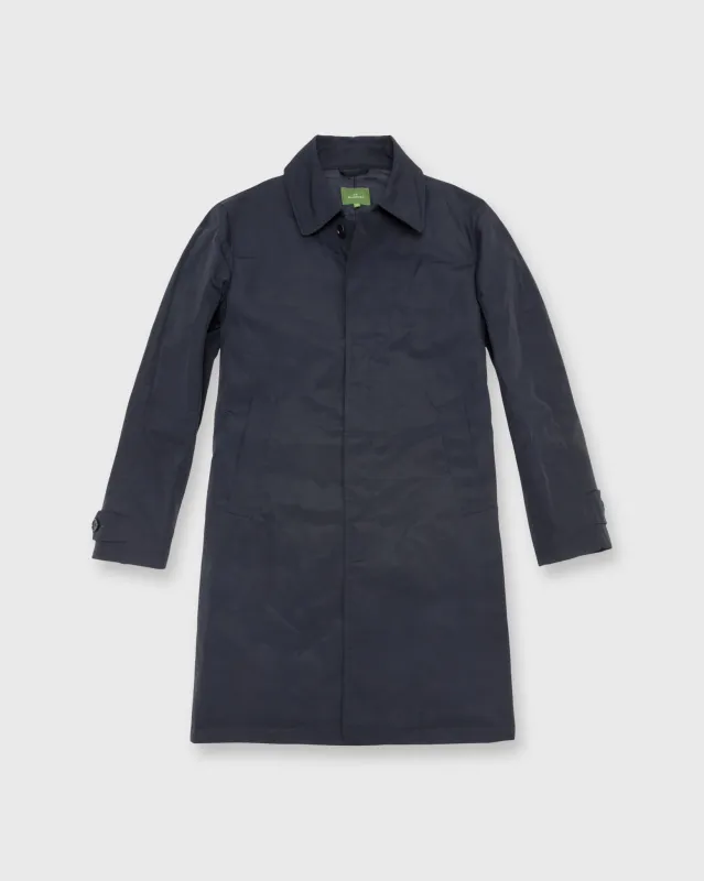 Cashball Traveler's Trench in Navy Nylon sold by Mashburn