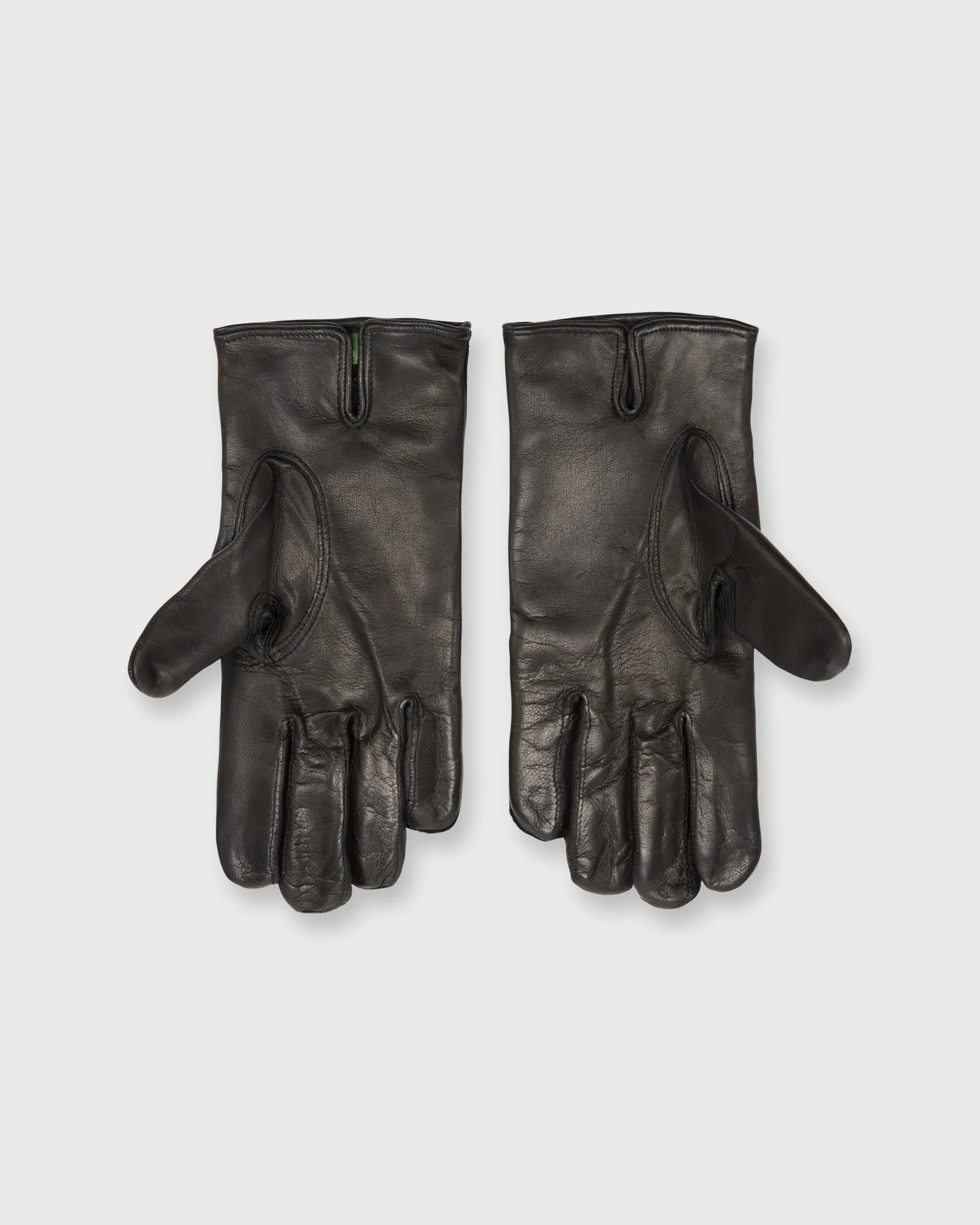 Cashmere-Lined Gloves in Black Nappa Leather sold by Mashburn product image thumbnail 2