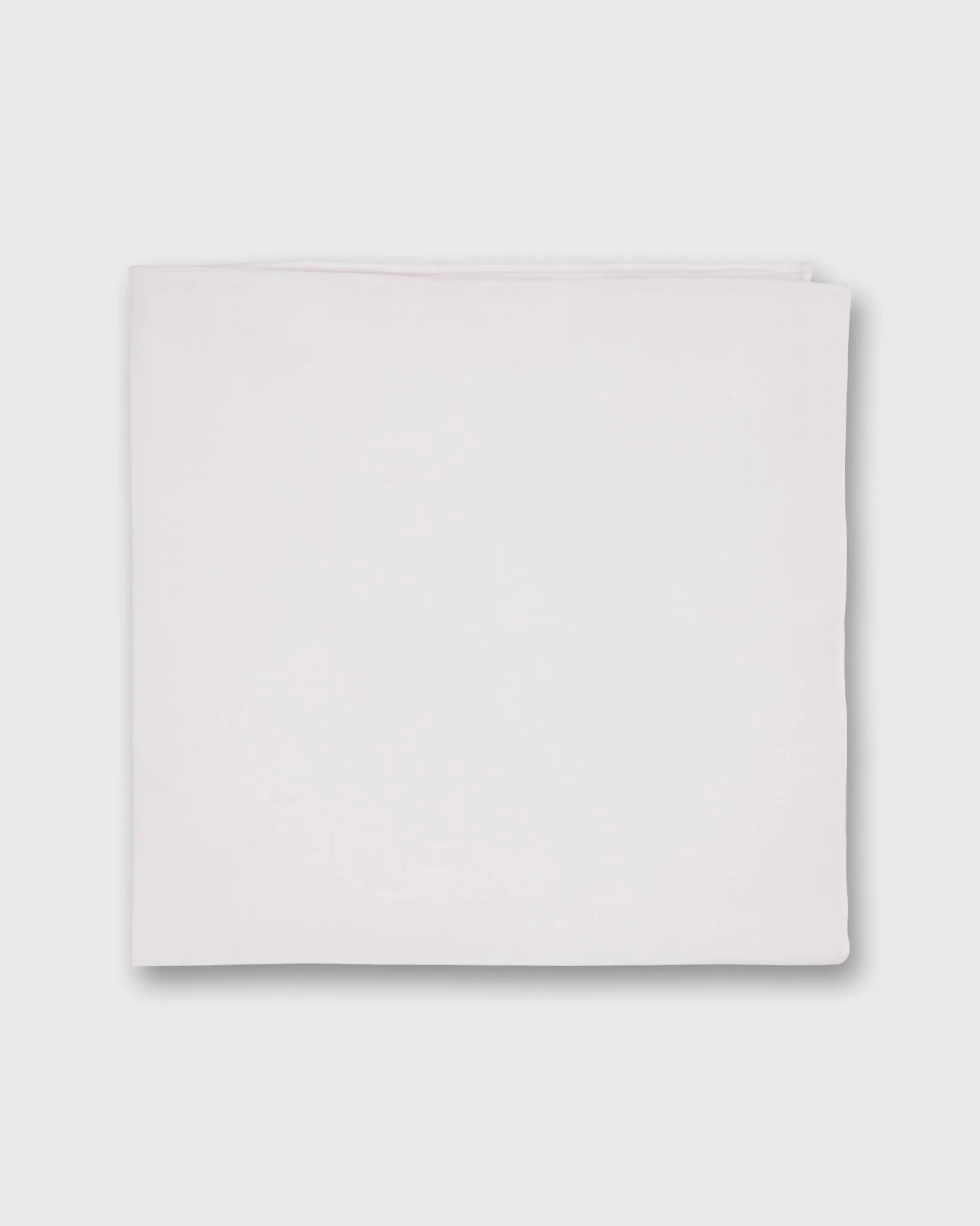 Cotton Pocket Square in Pale Pink Poplin sold by Mashburn