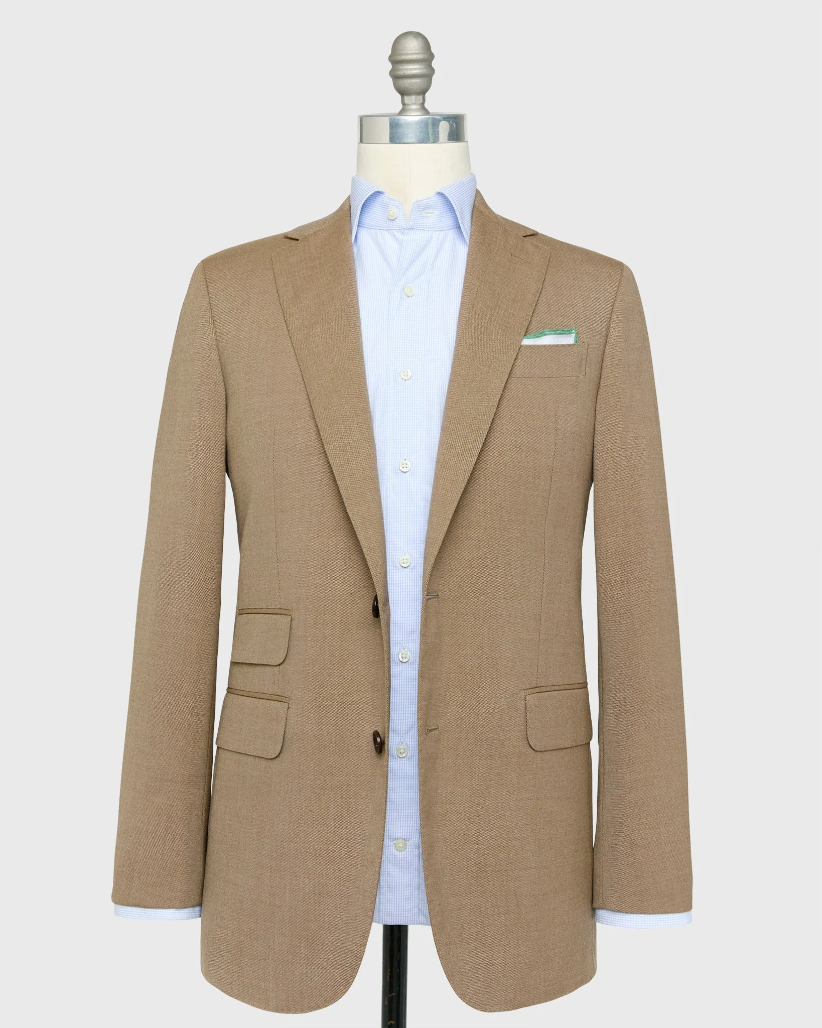 Kincaid No. 2 Suit in Mocha Hopsack sold by Mashburn product image thumbnail 3