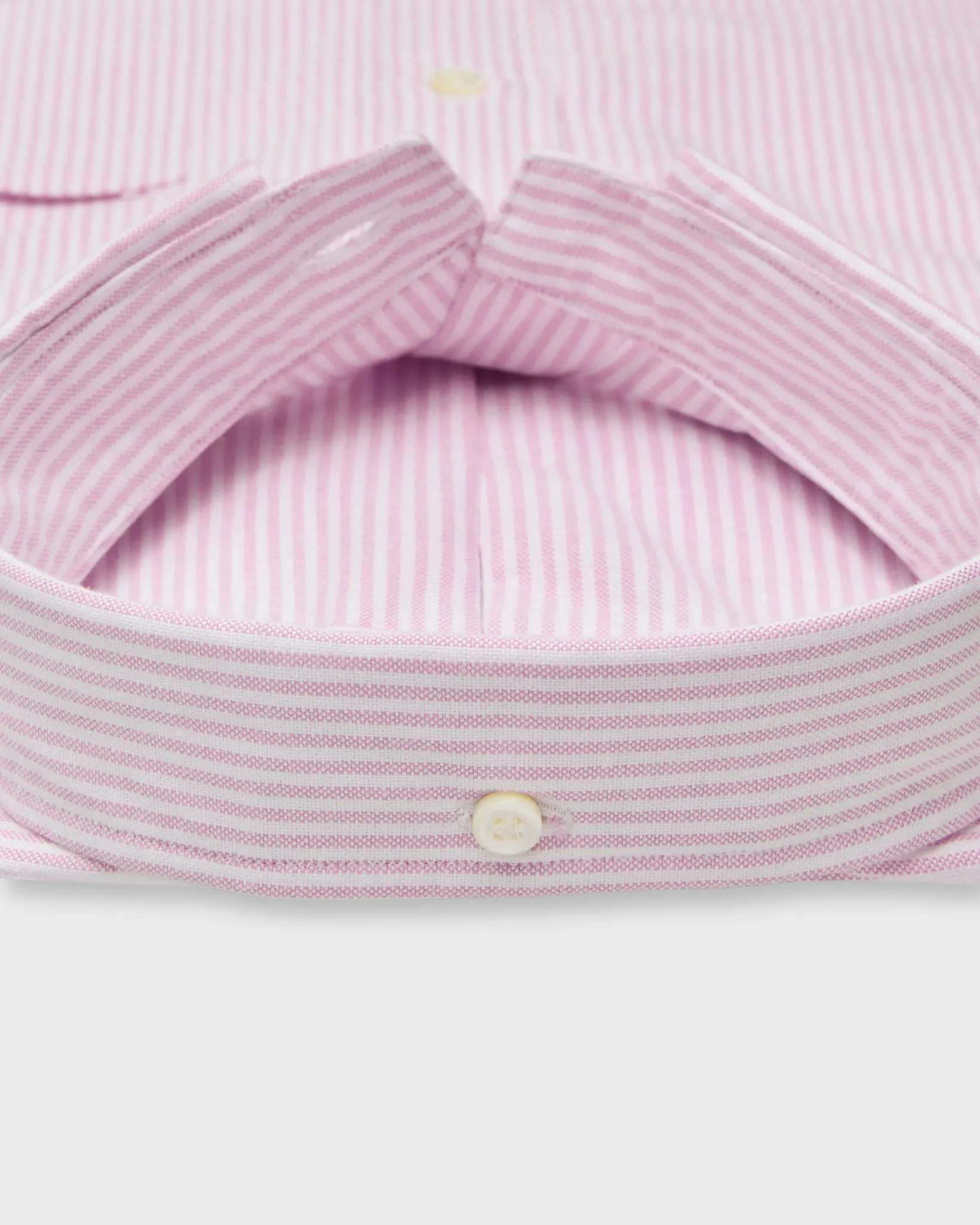 Button-Down Sport Shirt in Pink University Stripe Oxford sold by Mashburn product image thumbnail 3