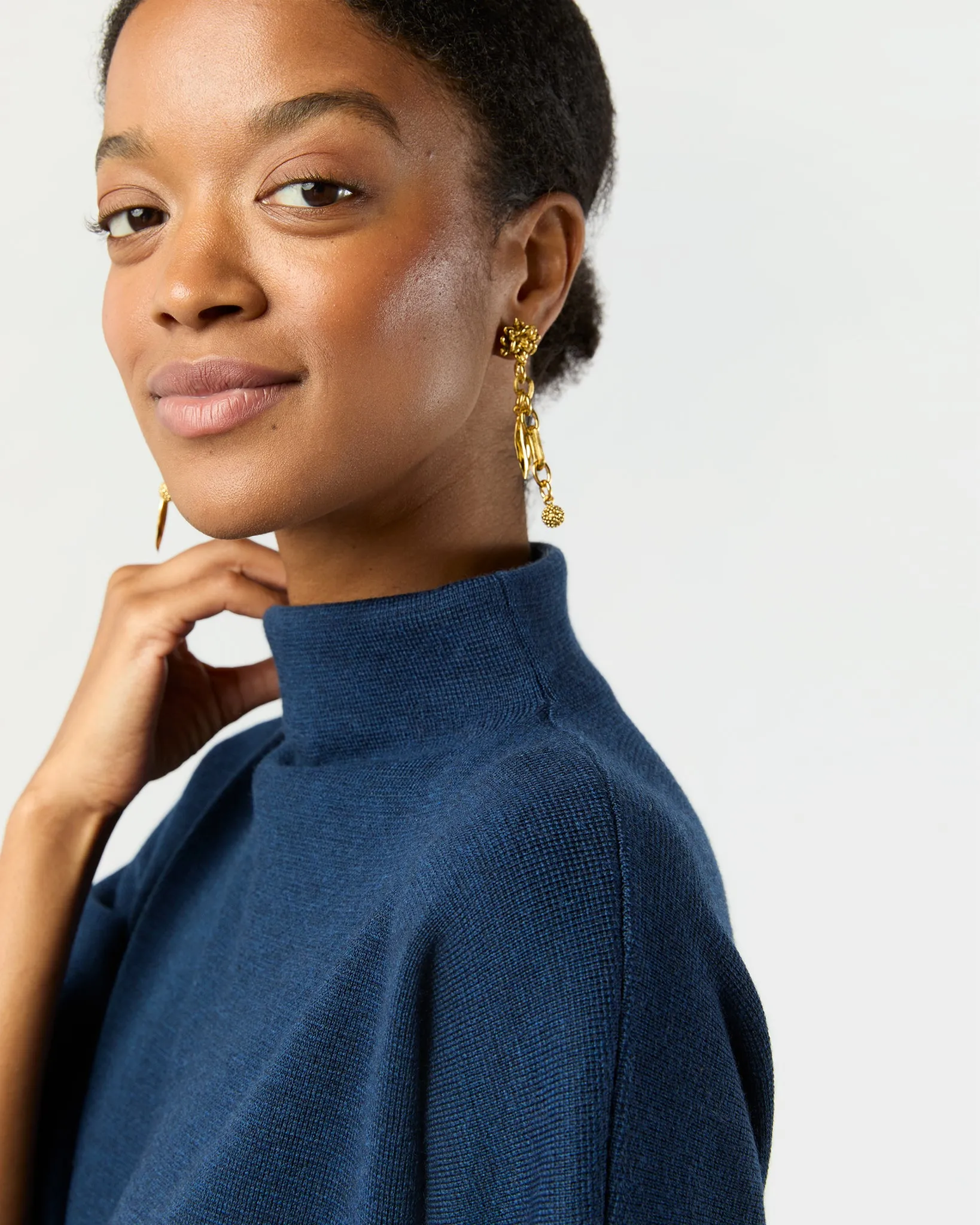 Anthos Earrings in Gold sold by Mashburn product image thumbnail 2
