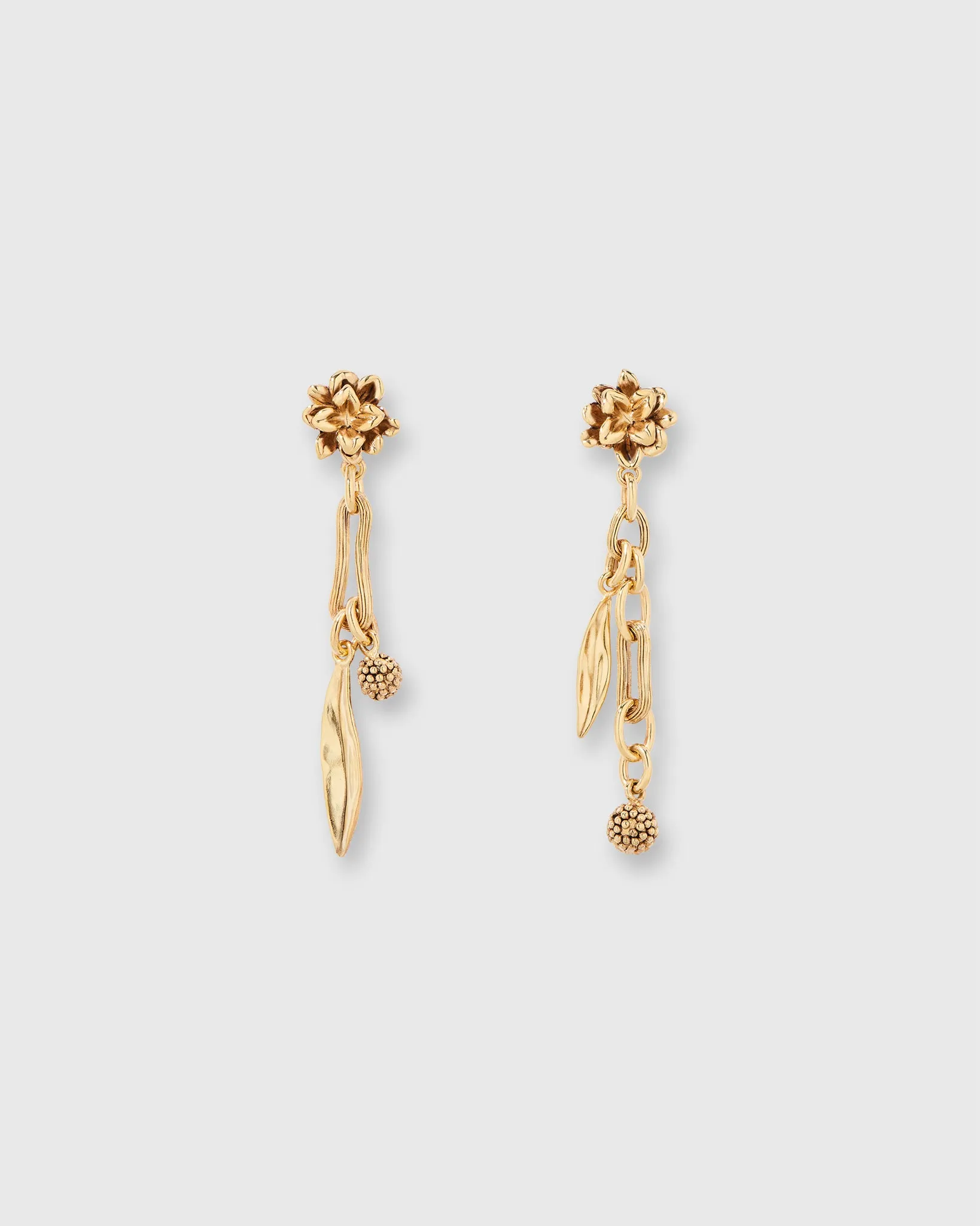 Anthos Earrings in Gold sold by Mashburn