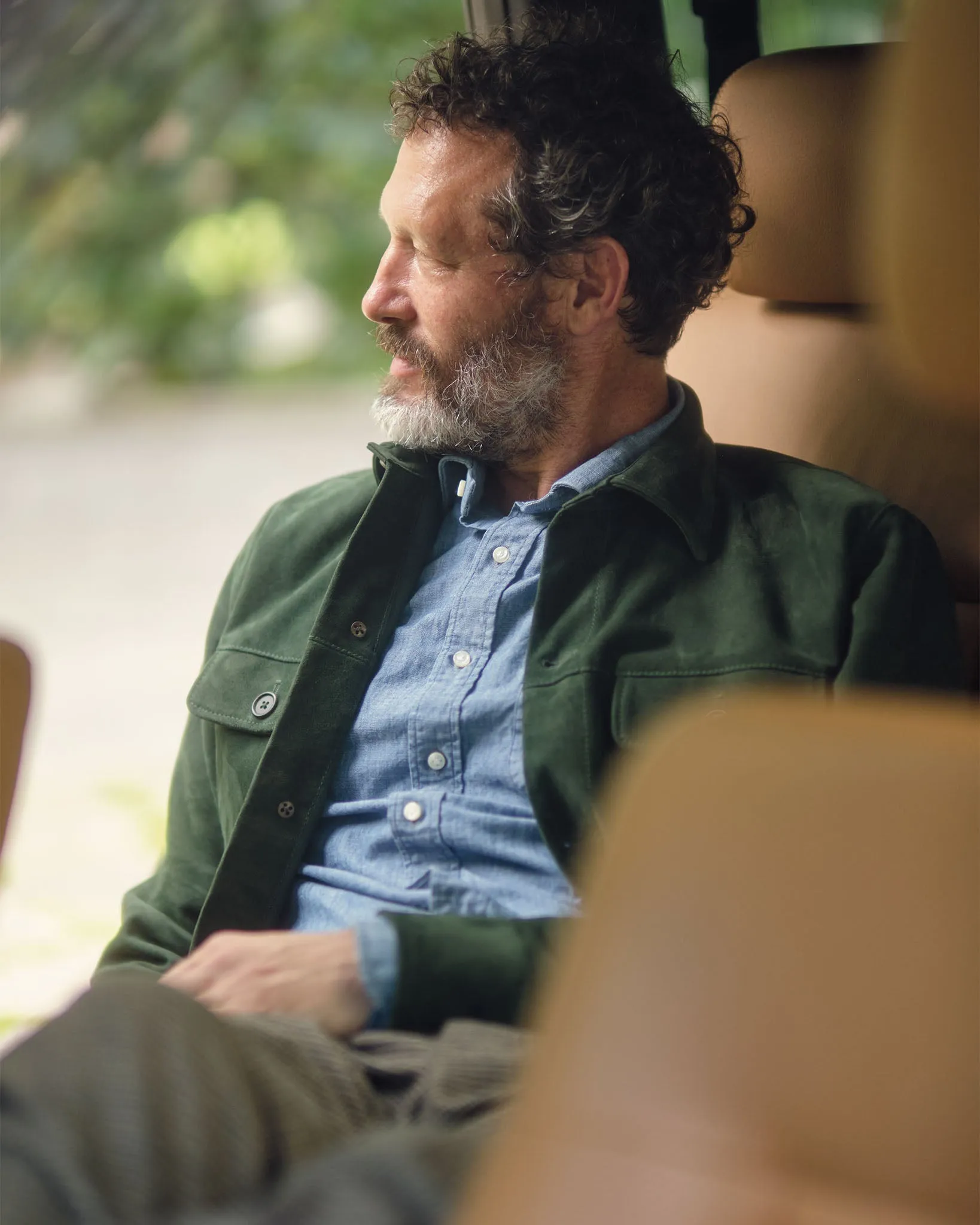 Work Jacket in Pine Suede sold by Mashburn product image thumbnail 4