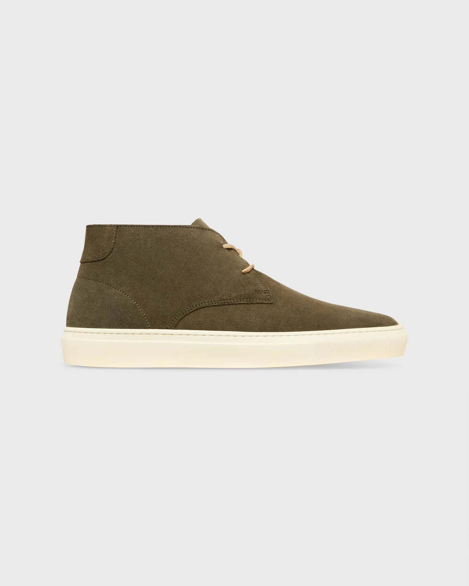 Chukka Lace-Up Sneaker in Olive Suede sold by Mashburn product image thumbnail 2