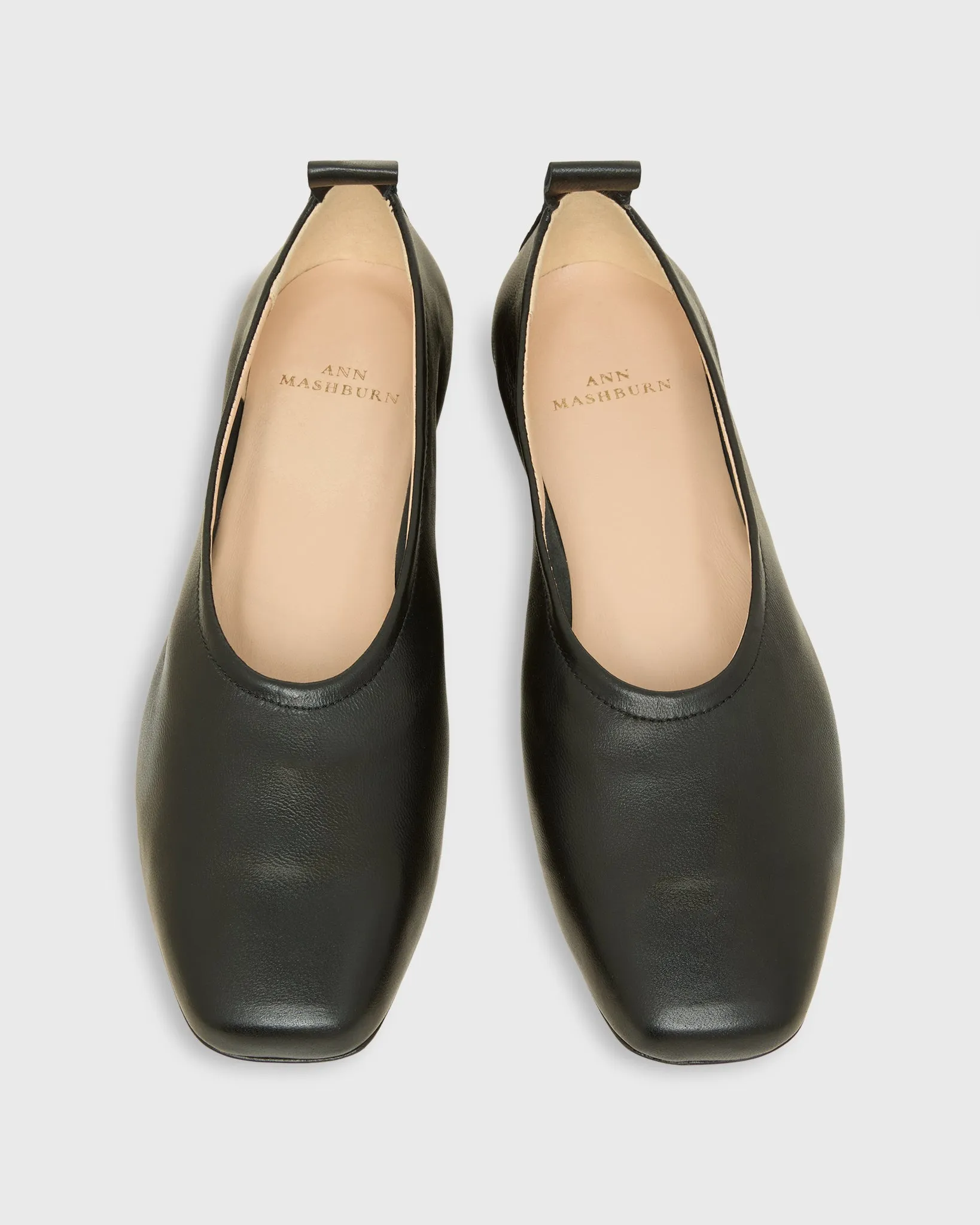 Belle Flat in Black Leather sold by Mashburn product image thumbnail 2