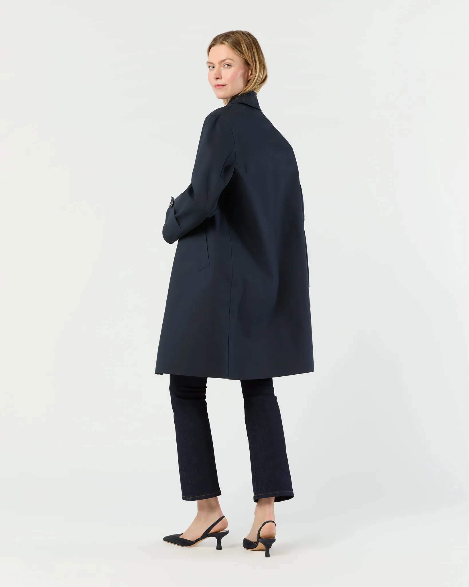 Banton Coat in Navy sold by Mashburn product image thumbnail 5