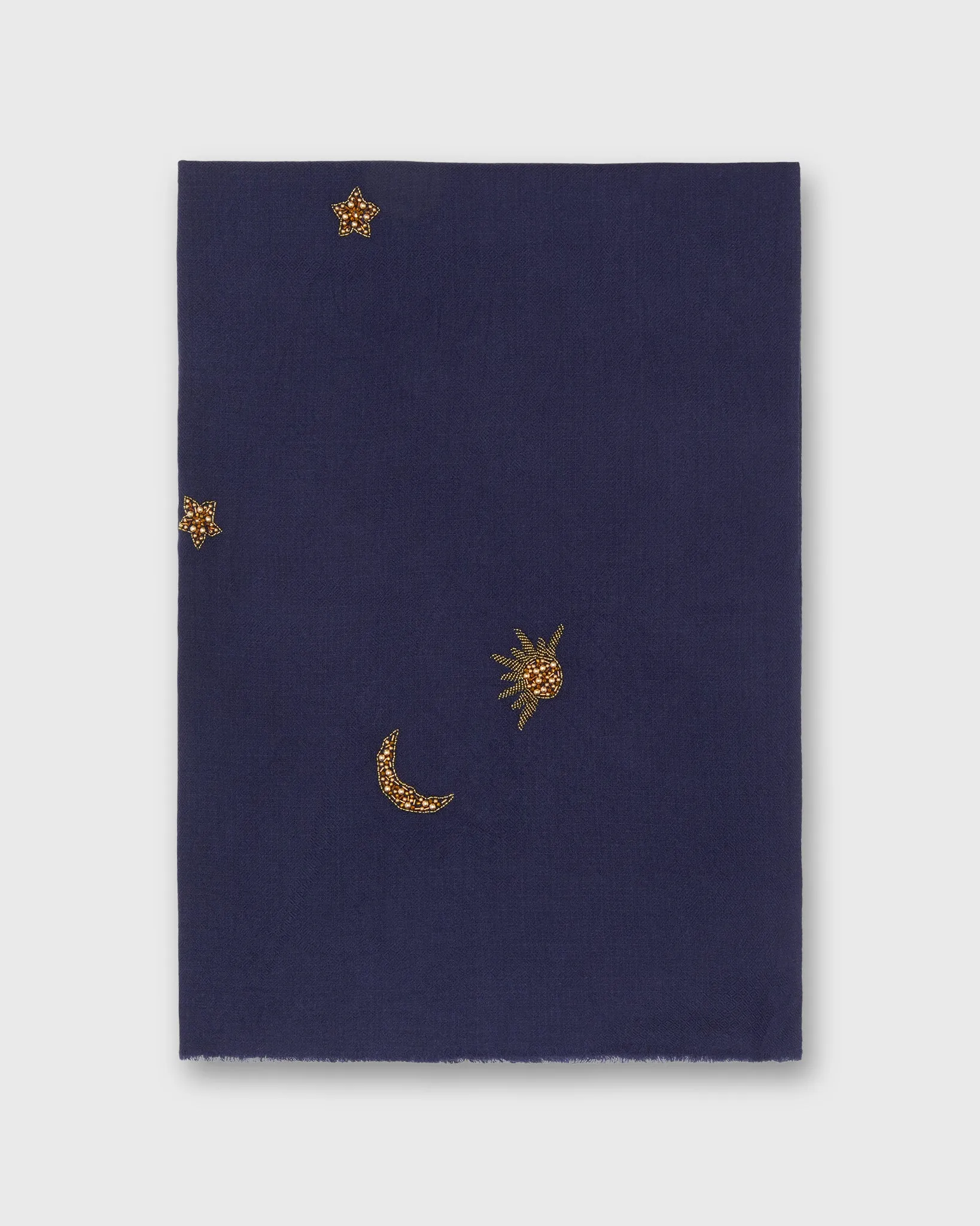 Sun & Moon Scarf in Peacoat Navy sold by Mashburn product image thumbnail 2