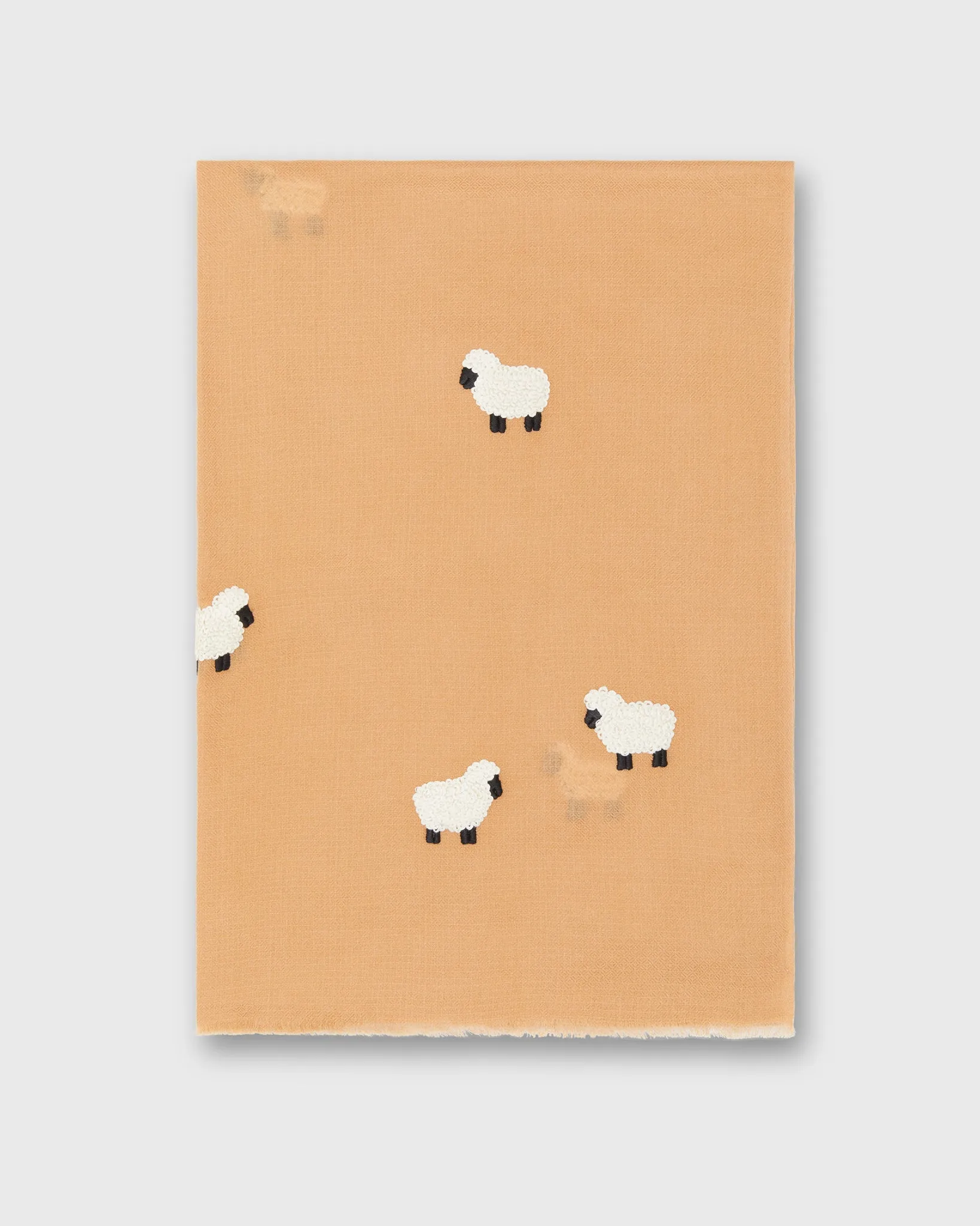 Sheep Scarf in Doe Camel sold by Mashburn product image thumbnail 2