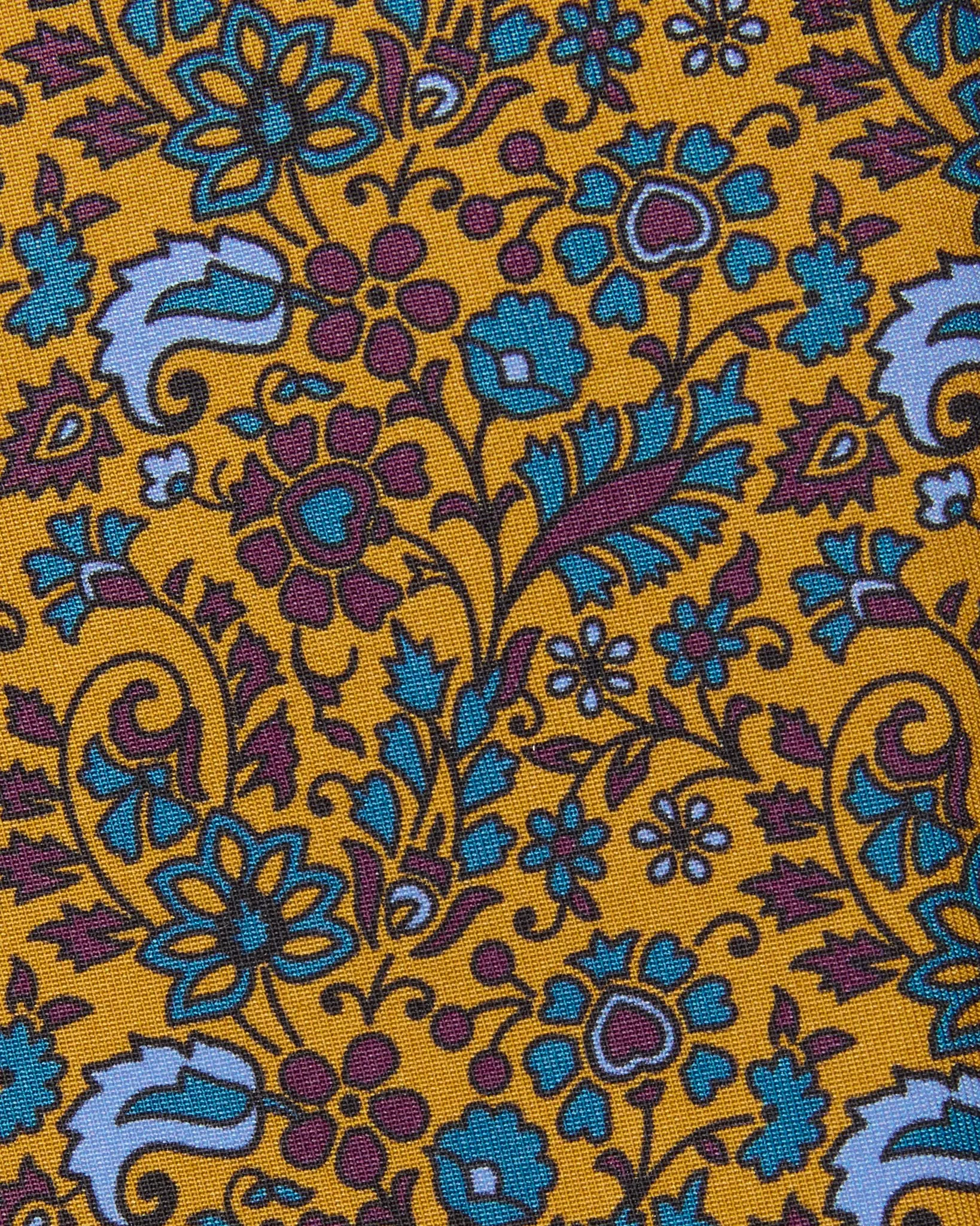 Silk Print Tie in Scotch/Aegean Floral sold by Mashburn product image thumbnail 2