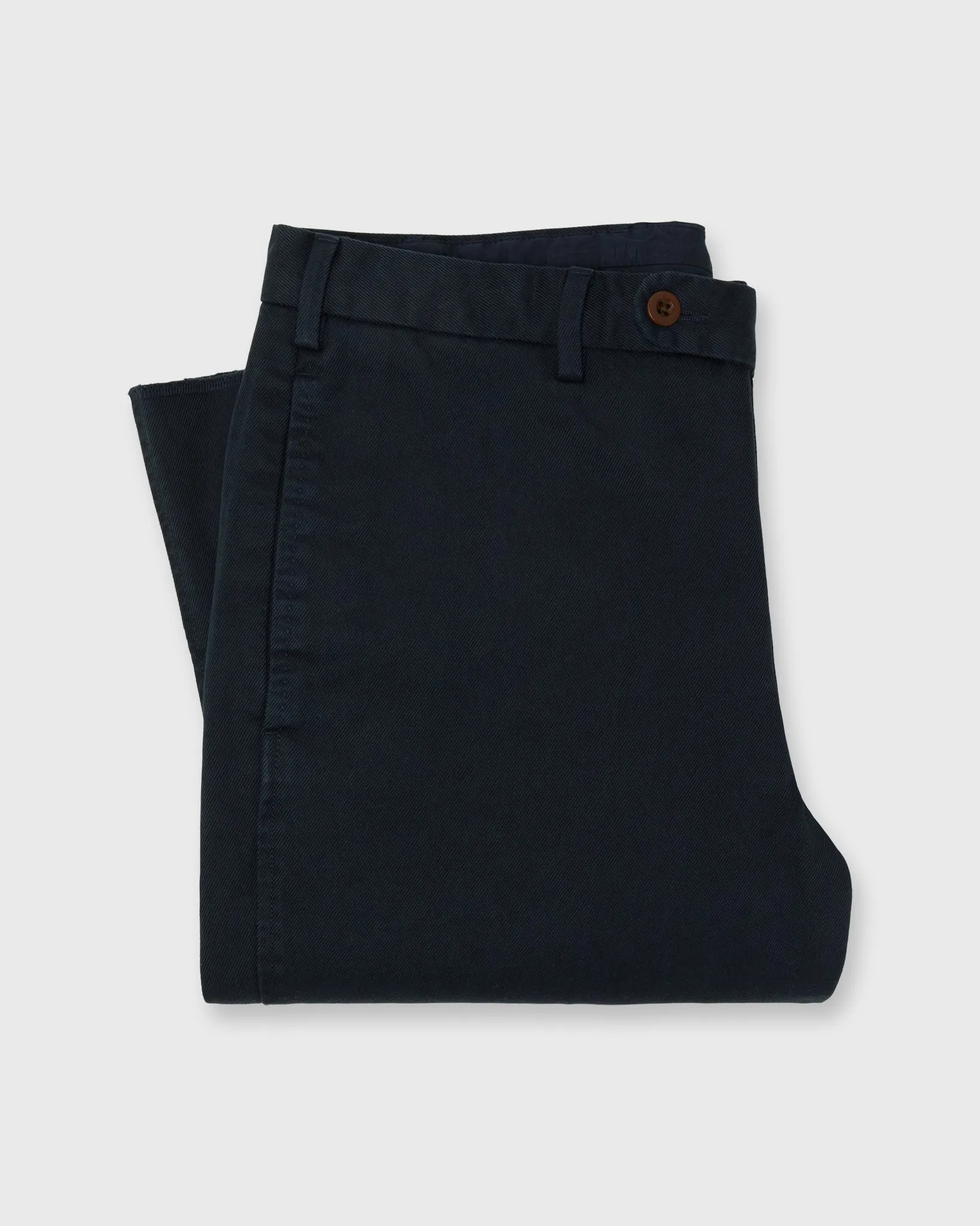 Garment-Dyed Sport Trouser in Navy High Ridge Twill sold by Mashburn product image thumbnail 2