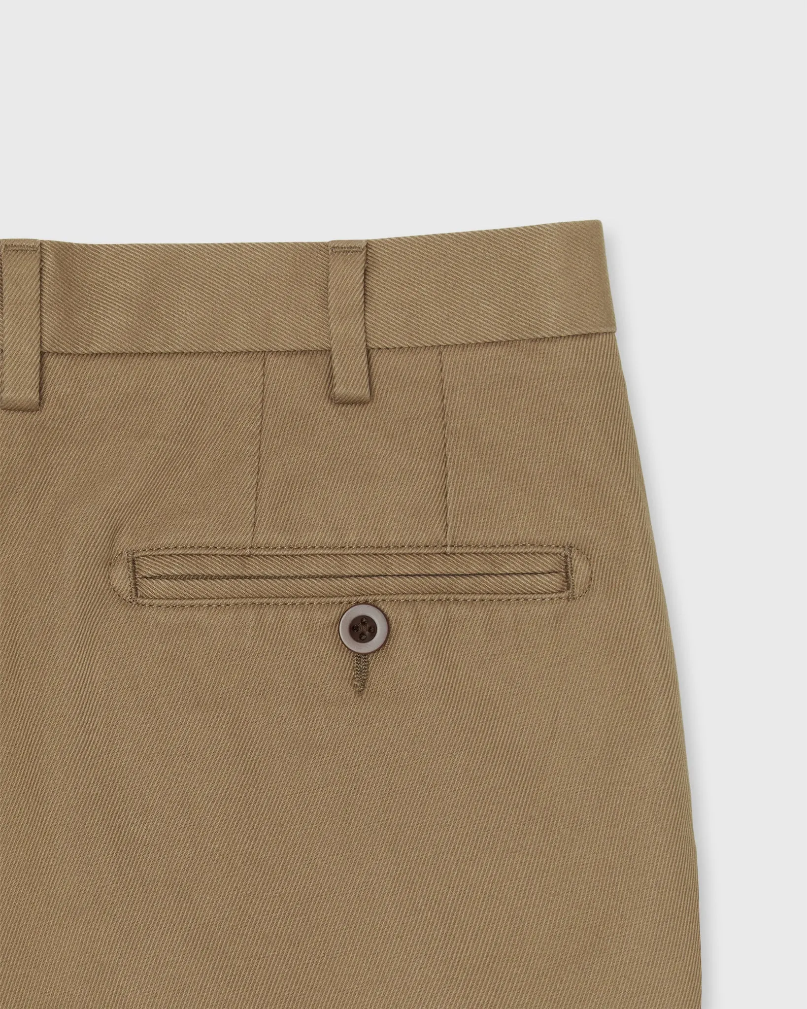 Sport Trouser in British Khaki High Ridge Twill sold by Mashburn product image thumbnail 3