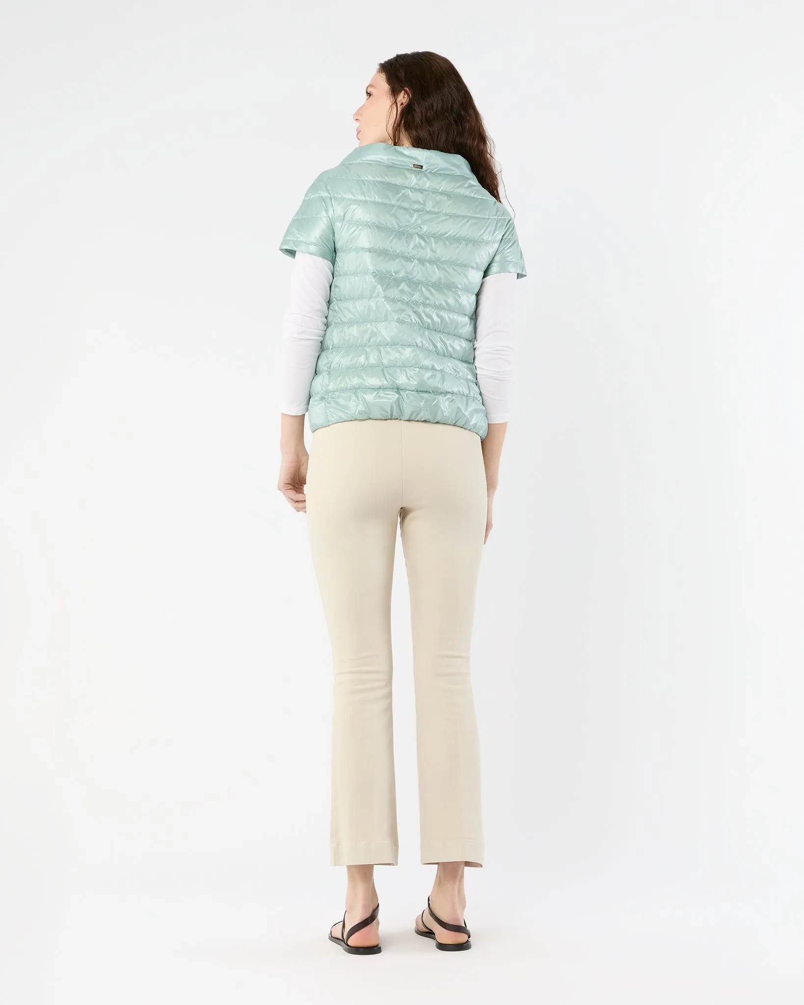 Greta Cap-Sleeve Jacket in Light Blue sold by Mashburn product image thumbnail 4