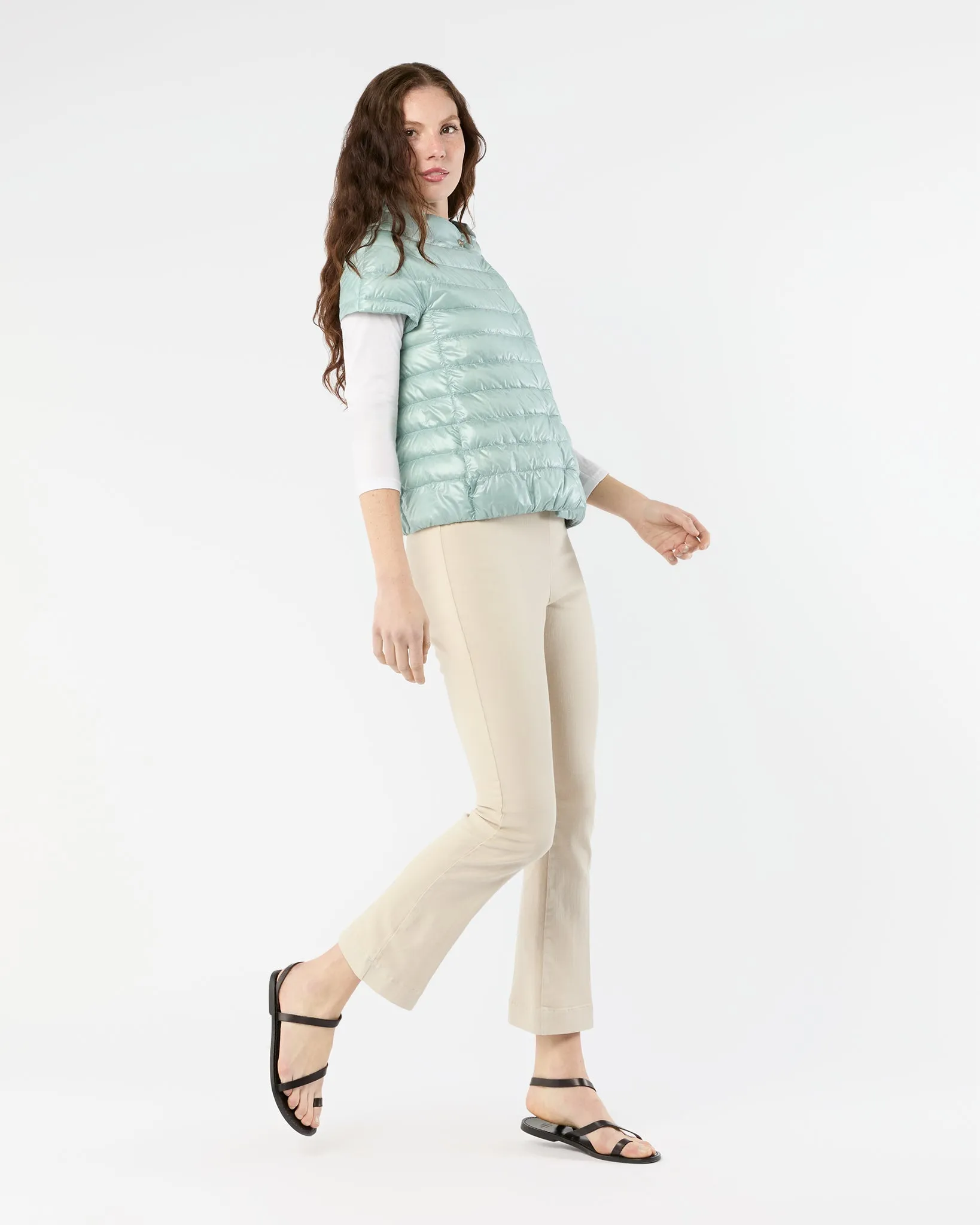 Greta Cap-Sleeve Jacket in Light Blue sold by Mashburn product image thumbnail 3
