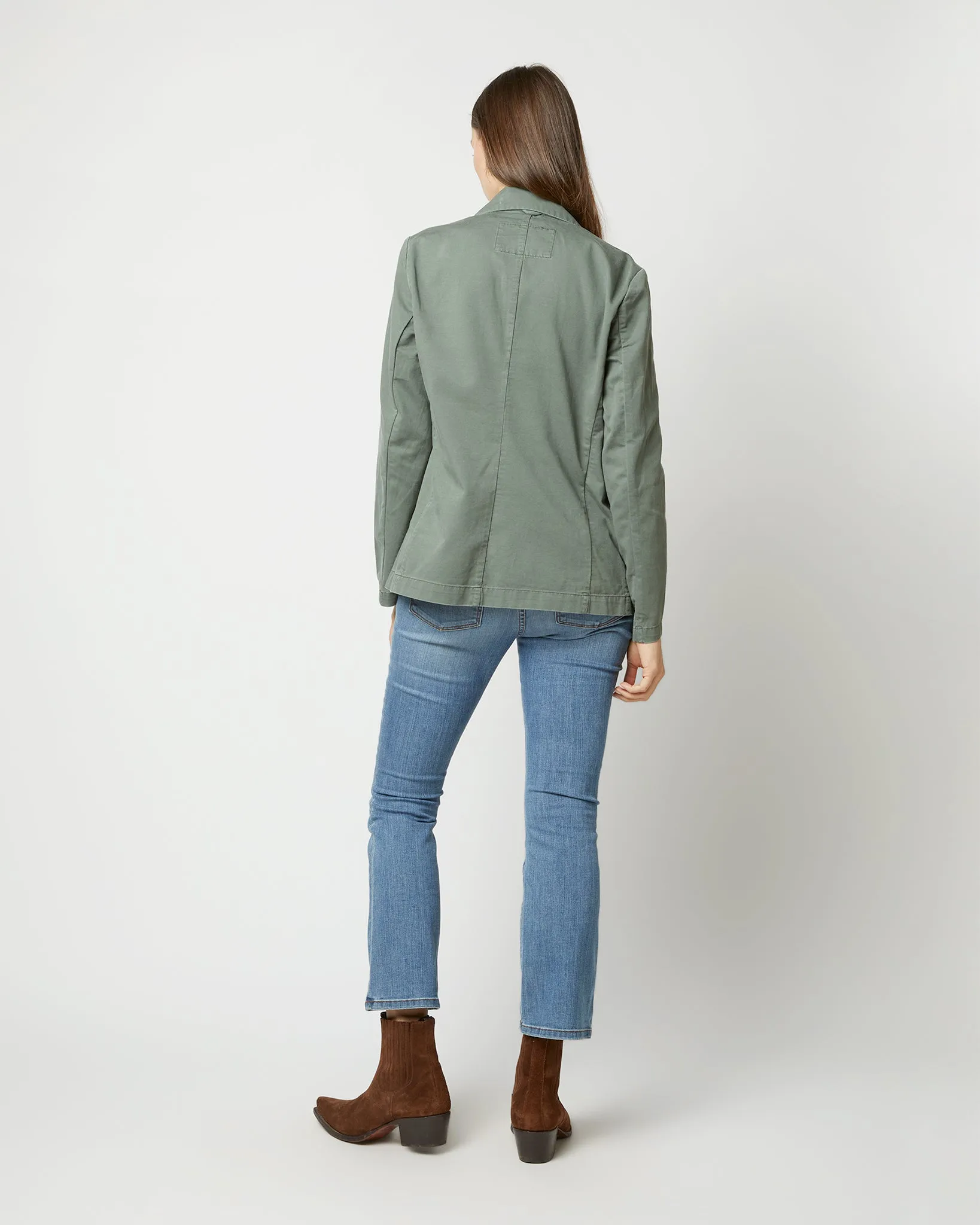 Military Jacket in Army Green sold by Mashburn product image thumbnail 4