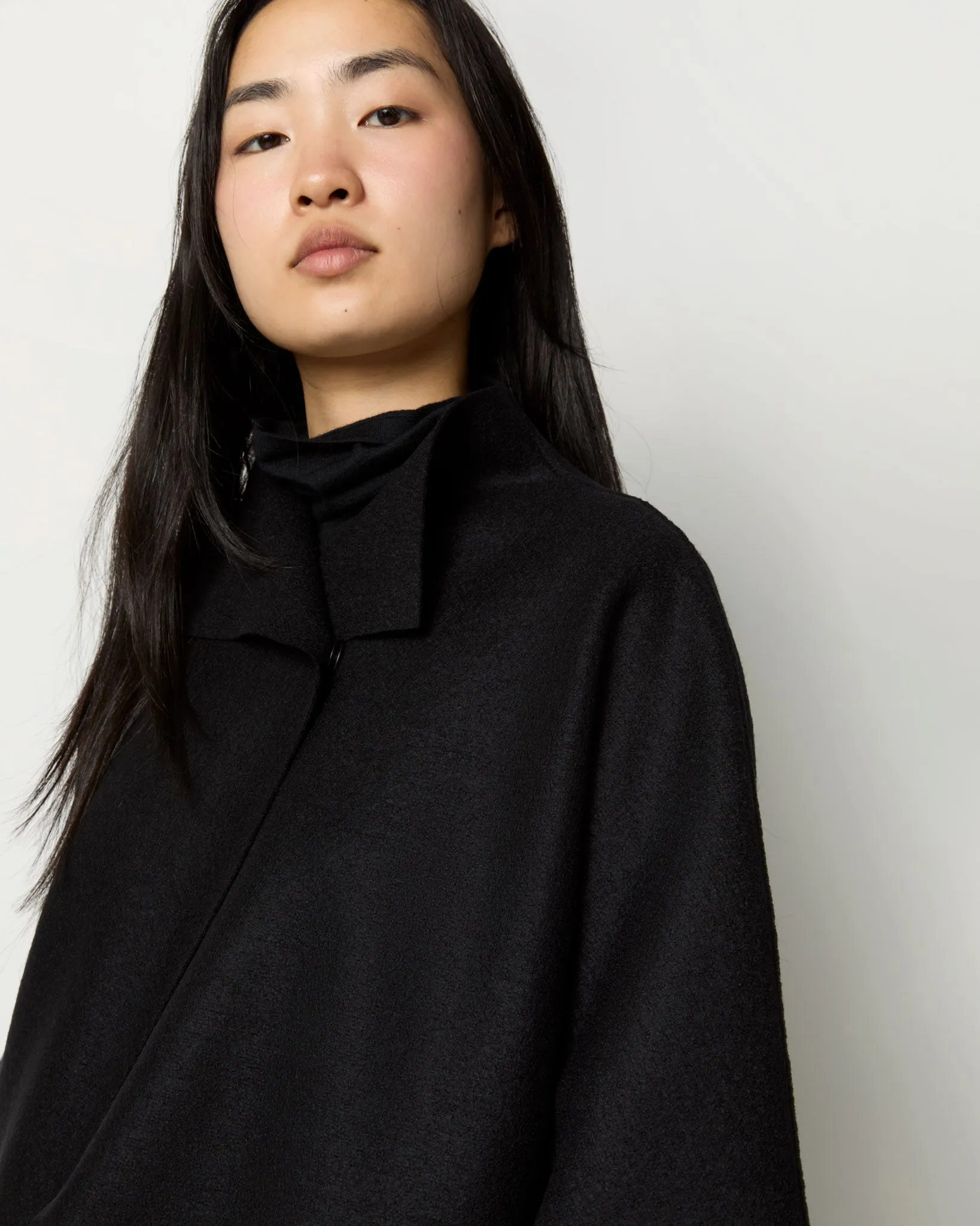 Kimono Coat in Black sold by Mashburn product image thumbnail 2