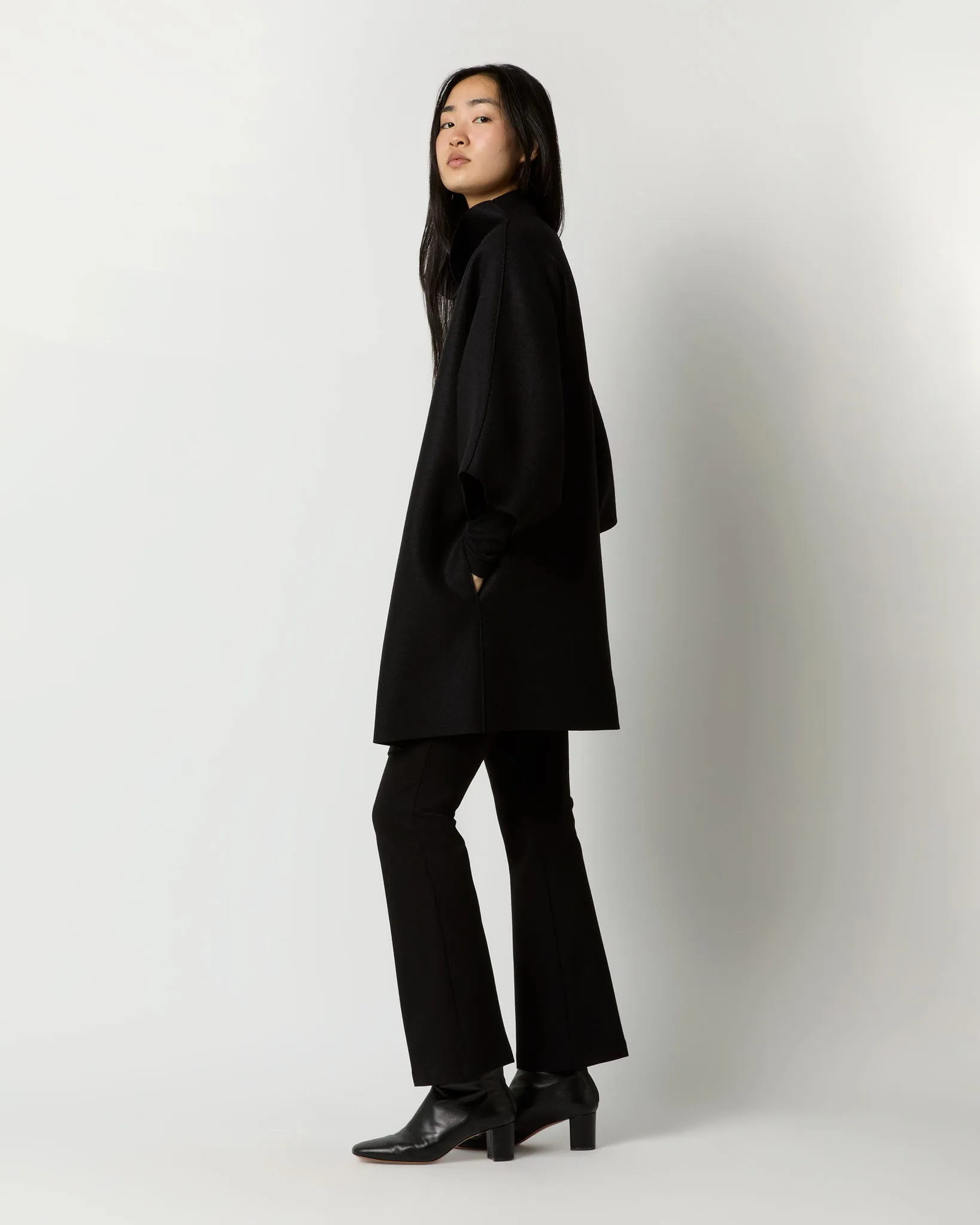 Kimono Coat in Black sold by Mashburn product image thumbnail 4