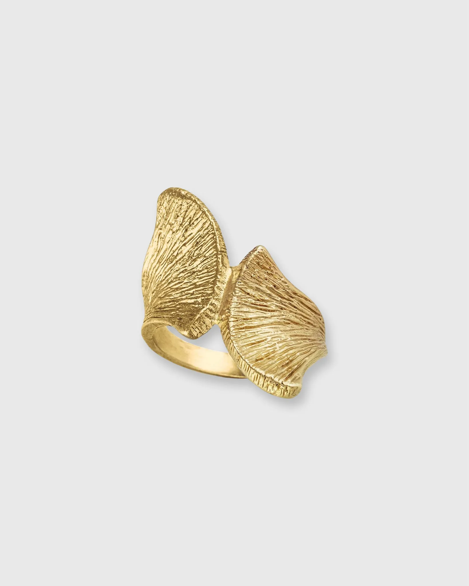 Armadillo Scapula Ring in Vermeil sold by Mashburn