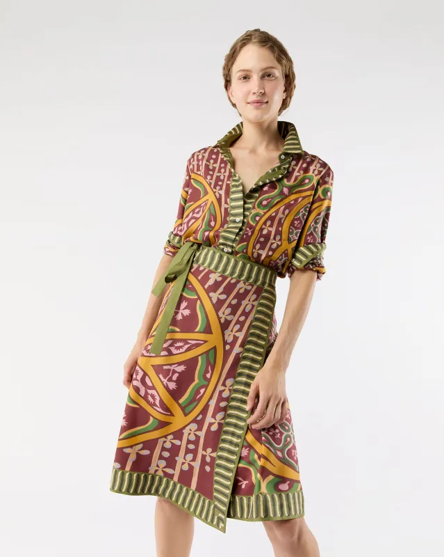 Boy Shirt in Eclipse Silk Twill sold by Mashburn