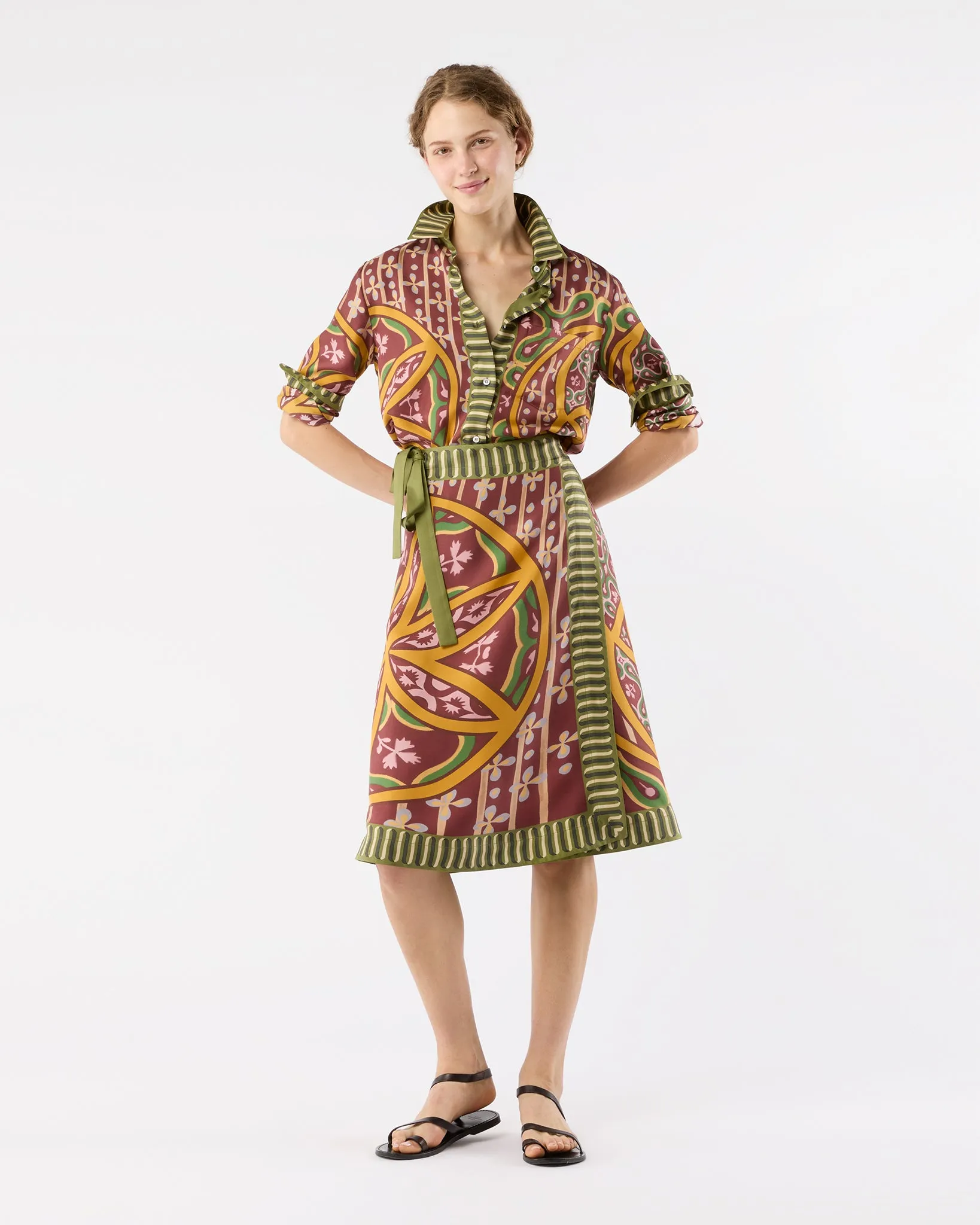 Boy Shirt in Eclipse Silk Twill sold by Mashburn product image thumbnail 4