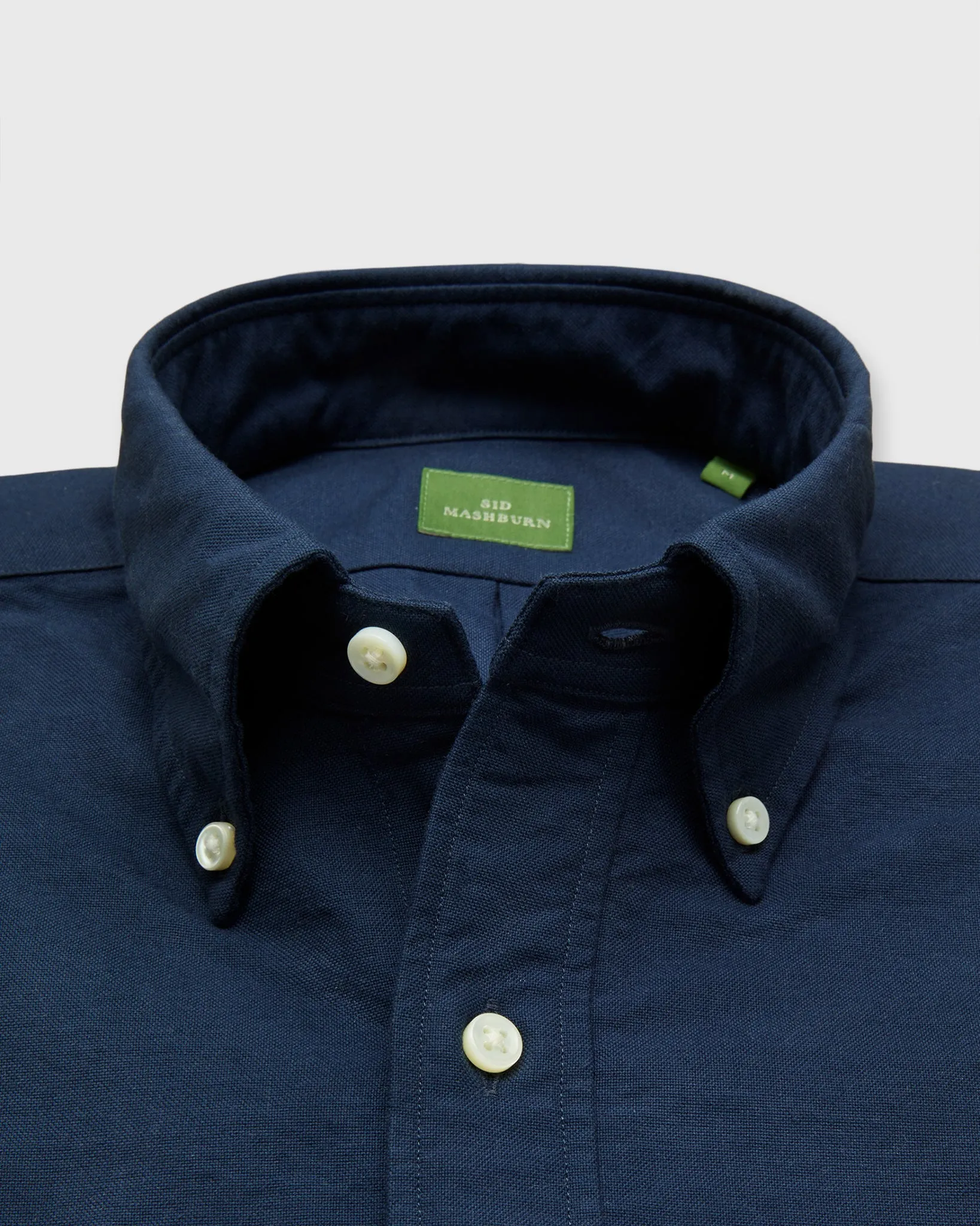 Button-Down Sport Shirt in Navy Oxford sold by Mashburn product image thumbnail 2