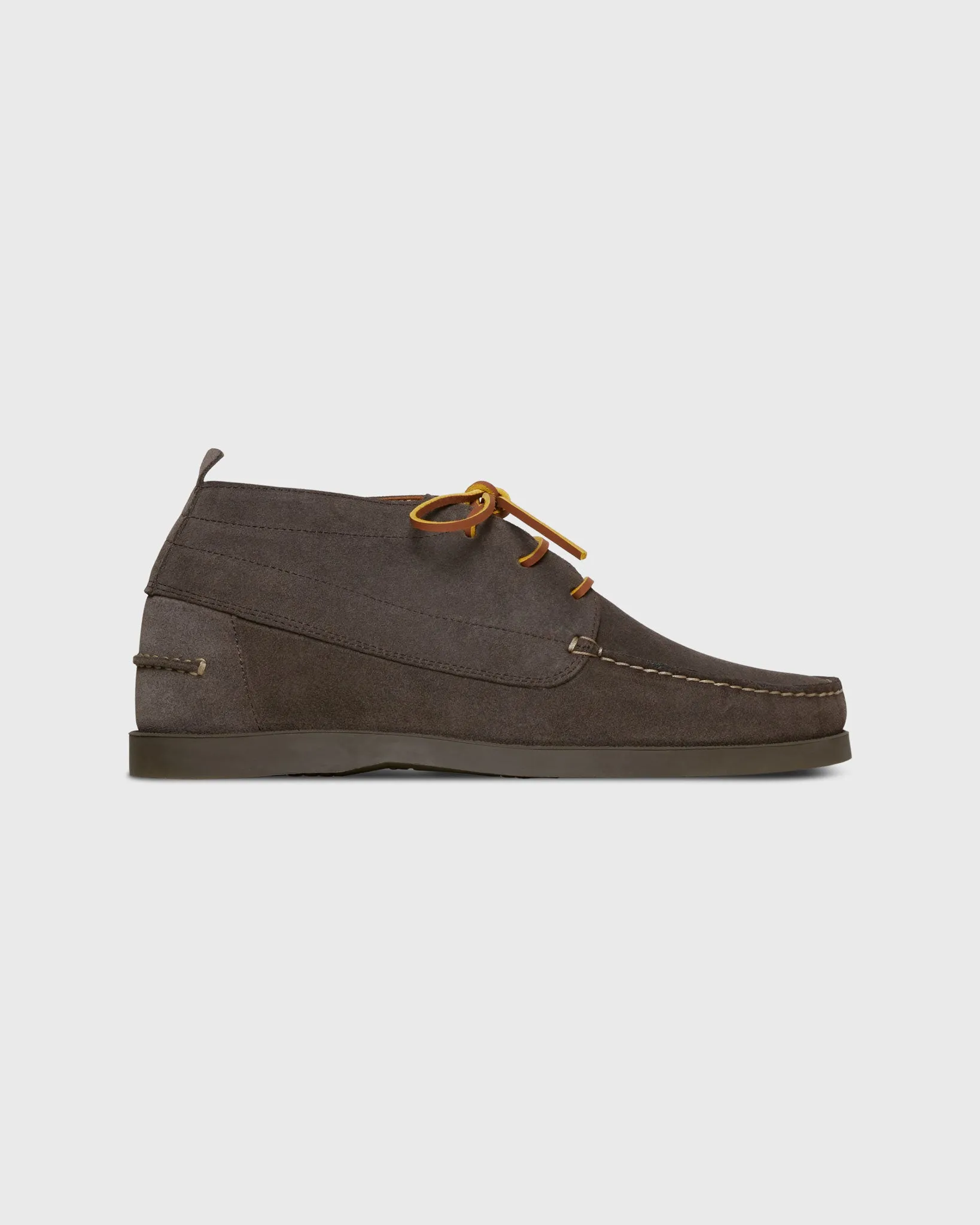 Chukka Camp Moccasin in Chocolate Suede sold by Mashburn product image thumbnail 2