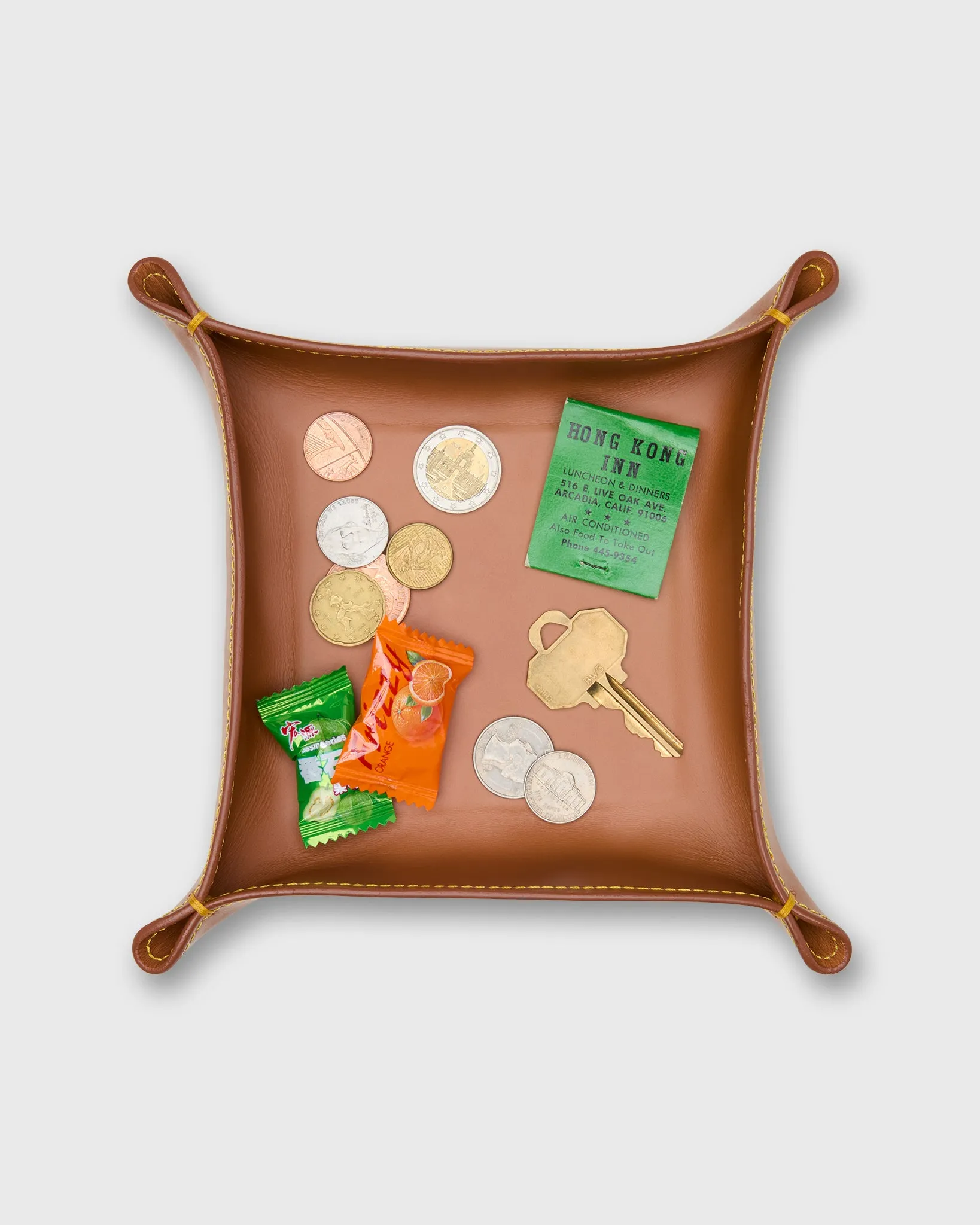 Medium Tray in Natural Leather sold by Mashburn product image thumbnail 2