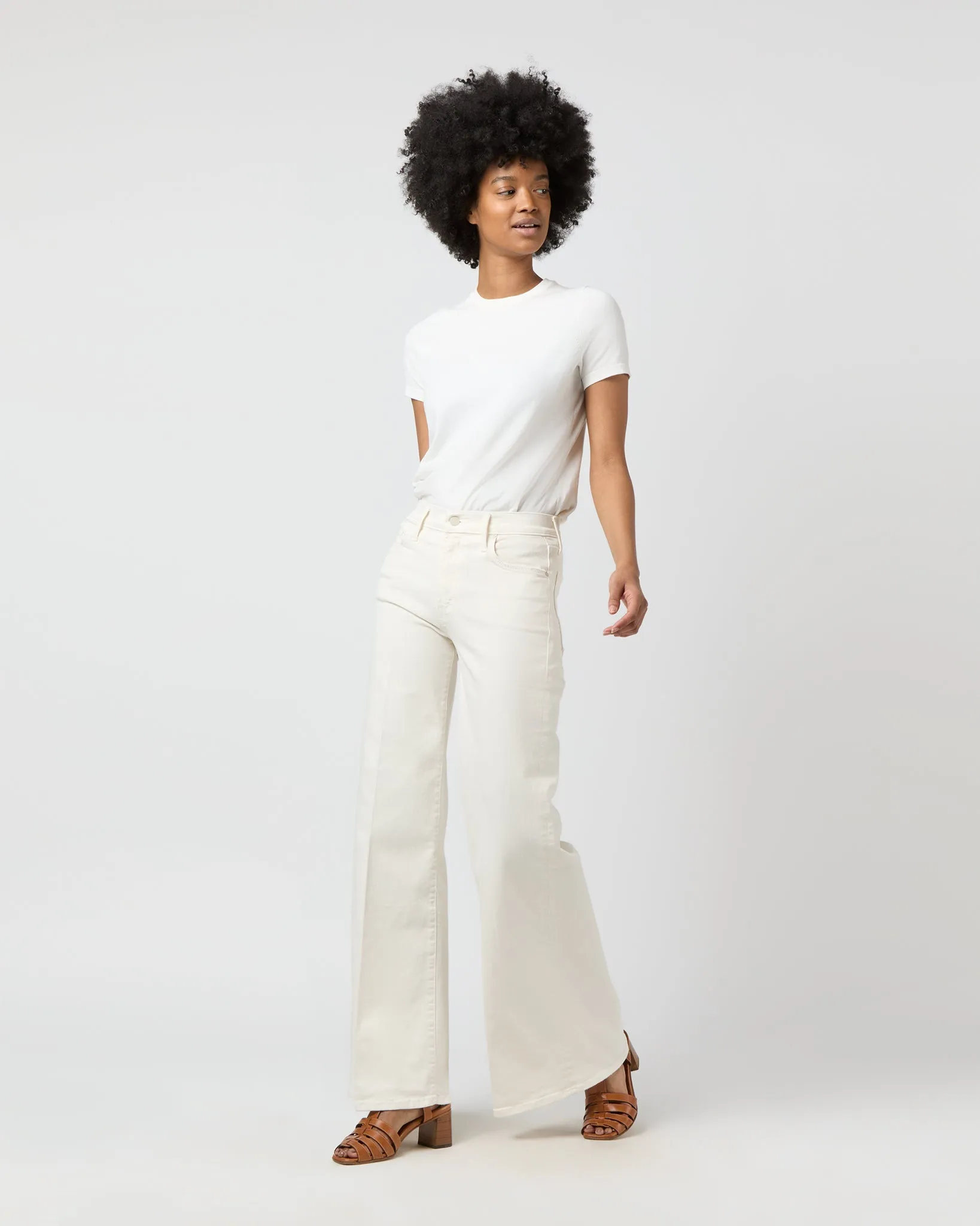 The Twister Skimp Jean in Cream Puffs sold by Mashburn product image thumbnail 3