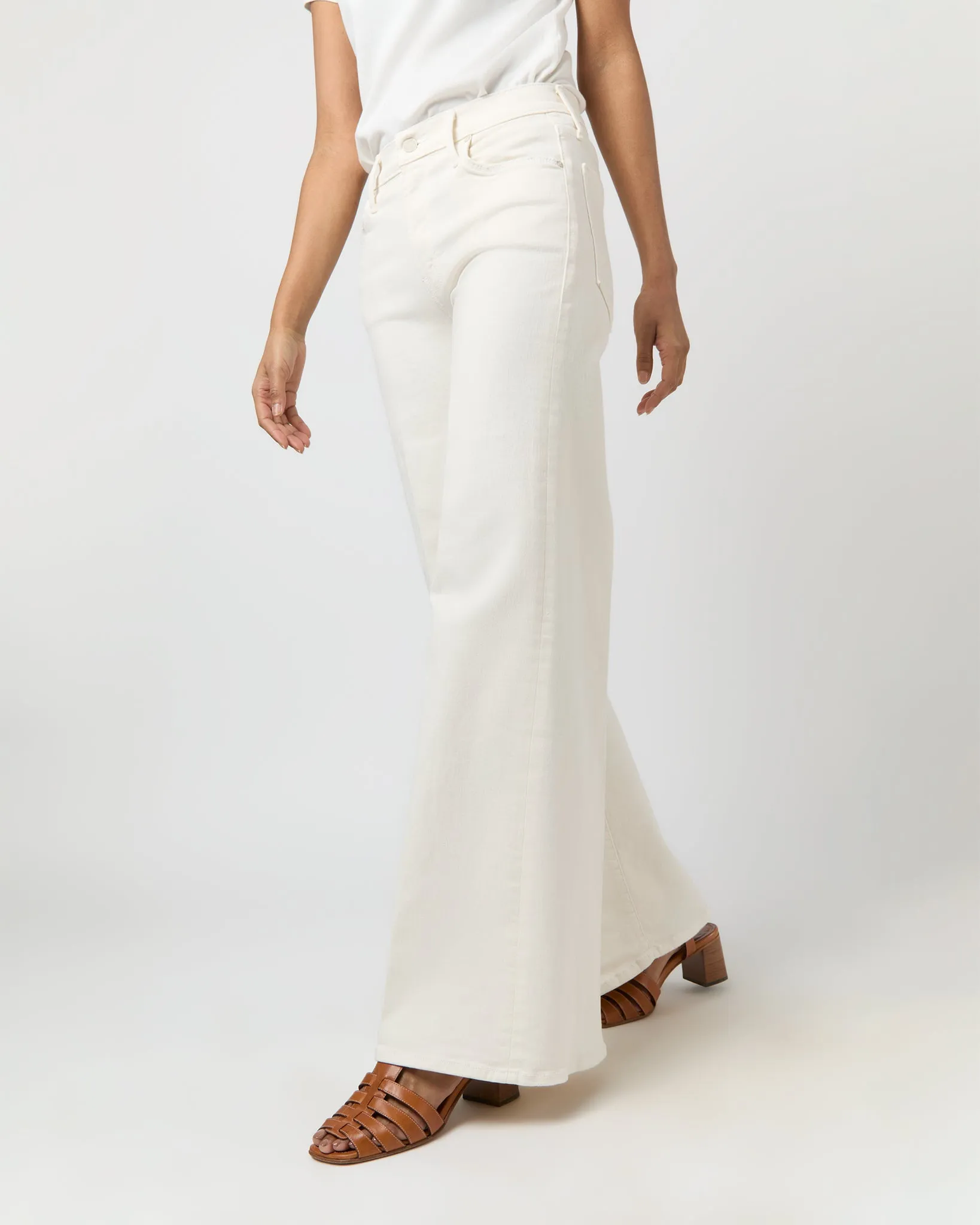 The Twister Skimp Jean in Cream Puffs sold by Mashburn product image thumbnail 2