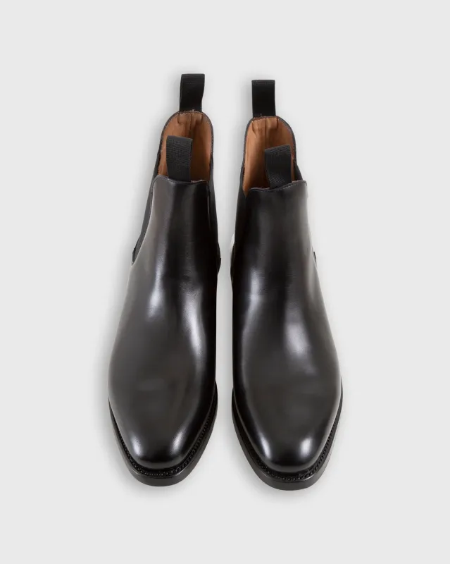 Chelsea Boot in Black Calfskin sold by Mashburn