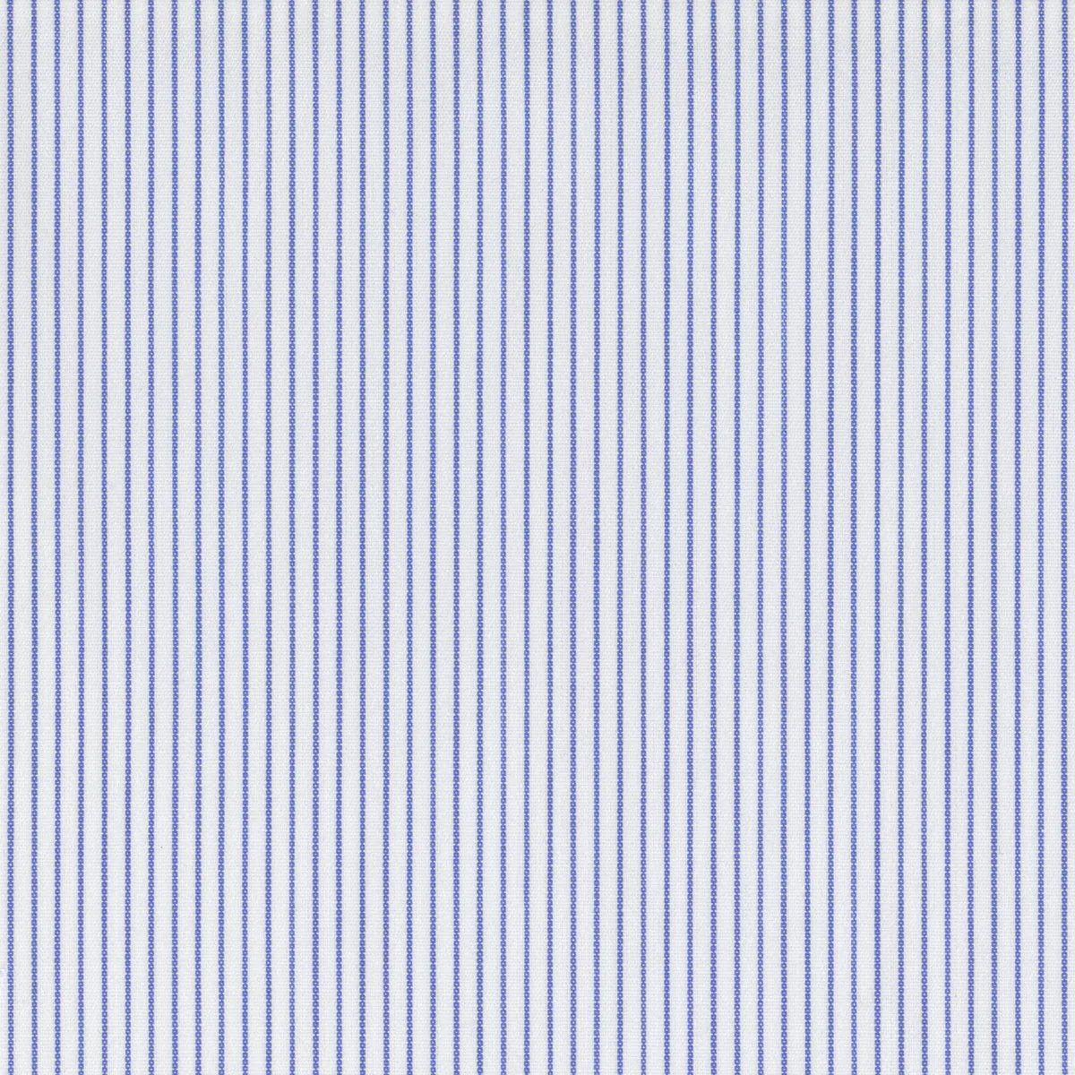 Made-to-Measure Shirt in Blue Pencil Stripe Poplin sold by Mashburn product image thumbnail 2
