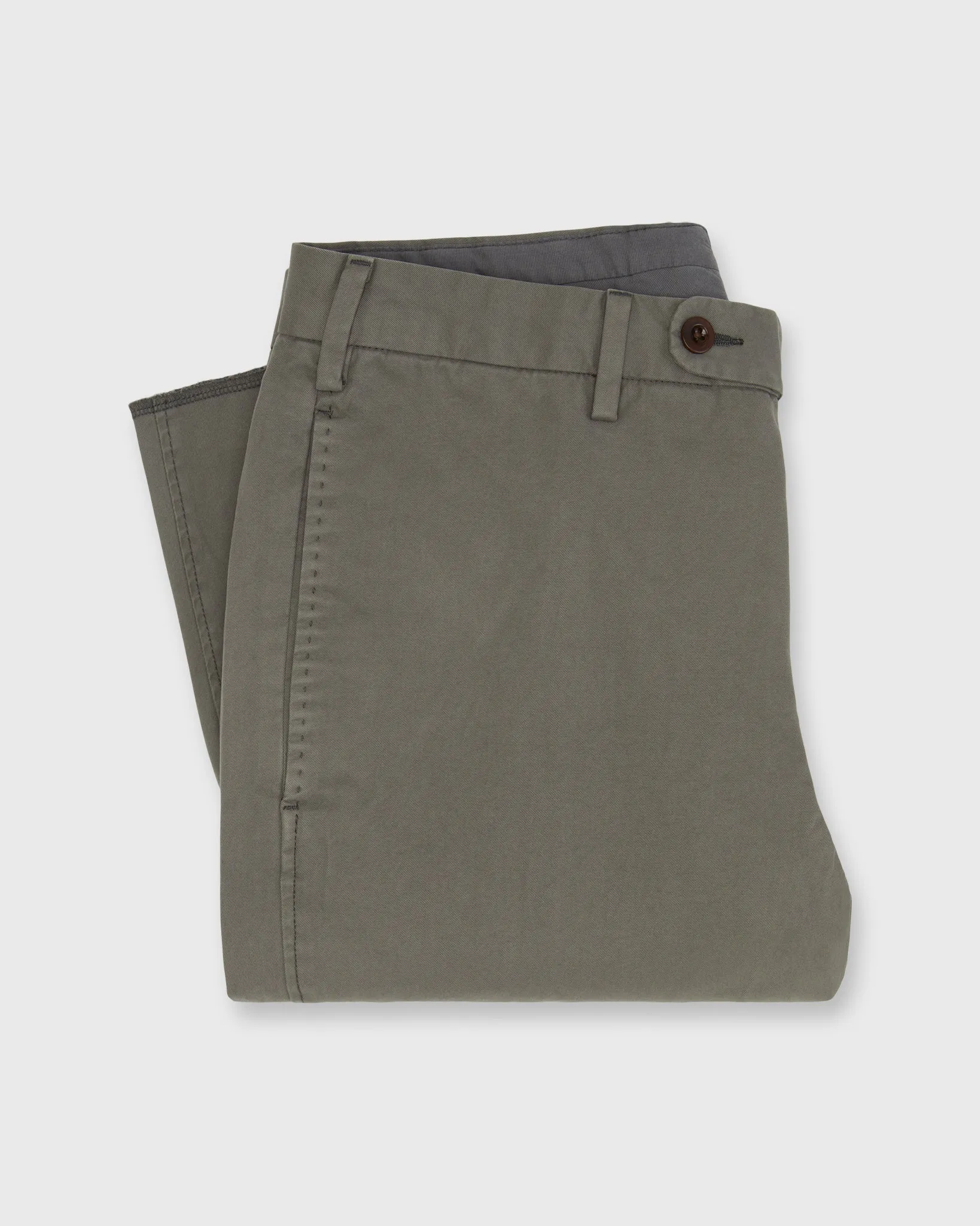 Garment-Dyed Sport Trouser in Smoke AP Twill sold by Mashburn product image thumbnail 2