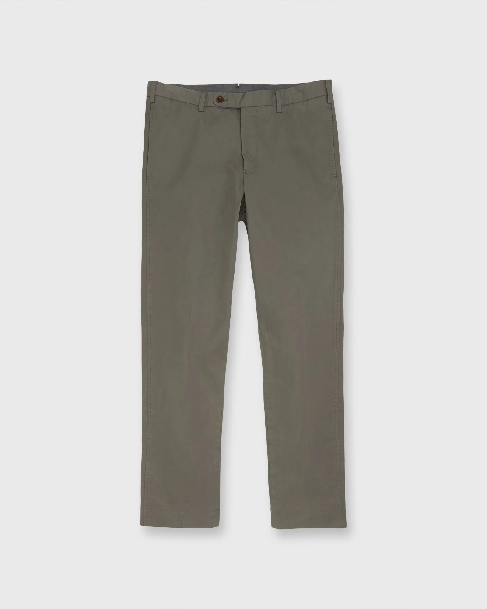 Garment-Dyed Sport Trouser in Smoke AP Twill sold by Mashburn