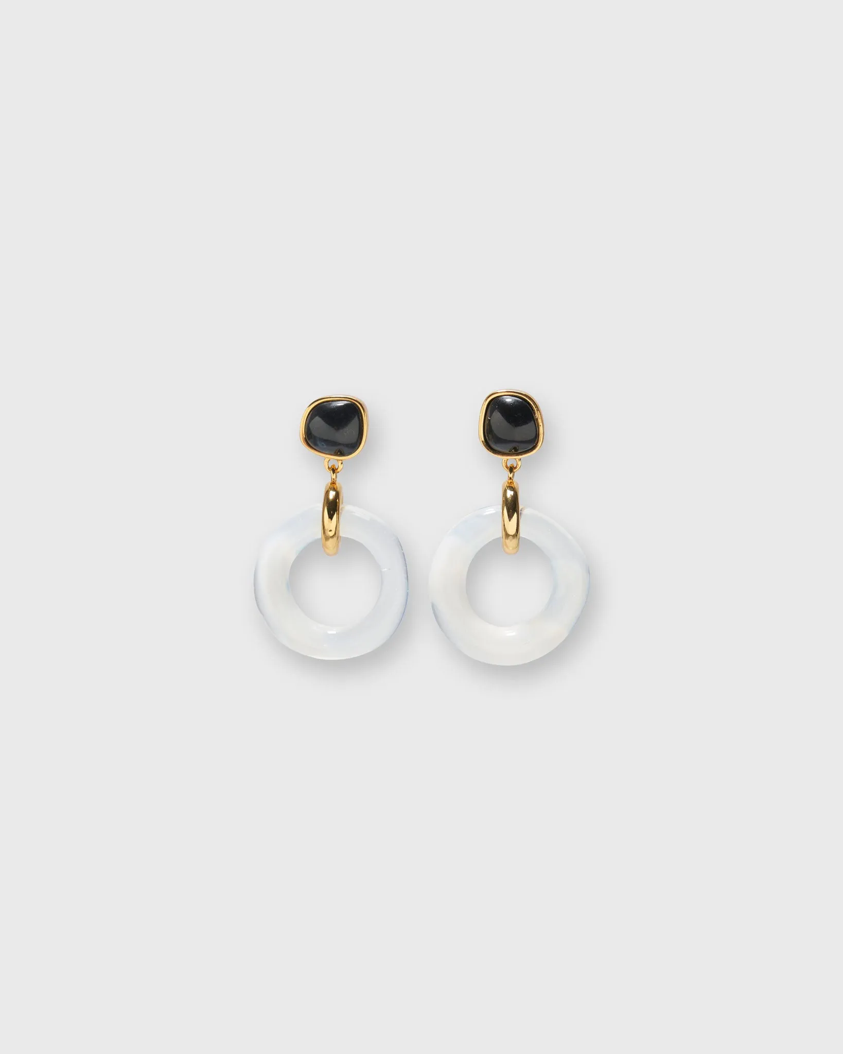 Maderia Glass Earrings in Mist sold by Mashburn