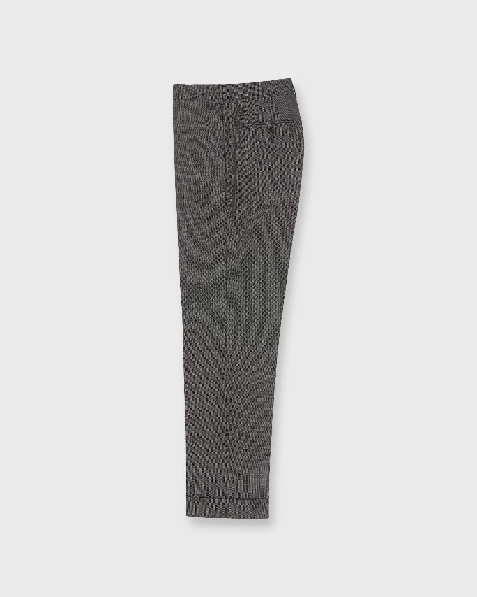 Kincaid No. 3 Suit in Grey Birdseye sold by Mashburn product image thumbnail 4