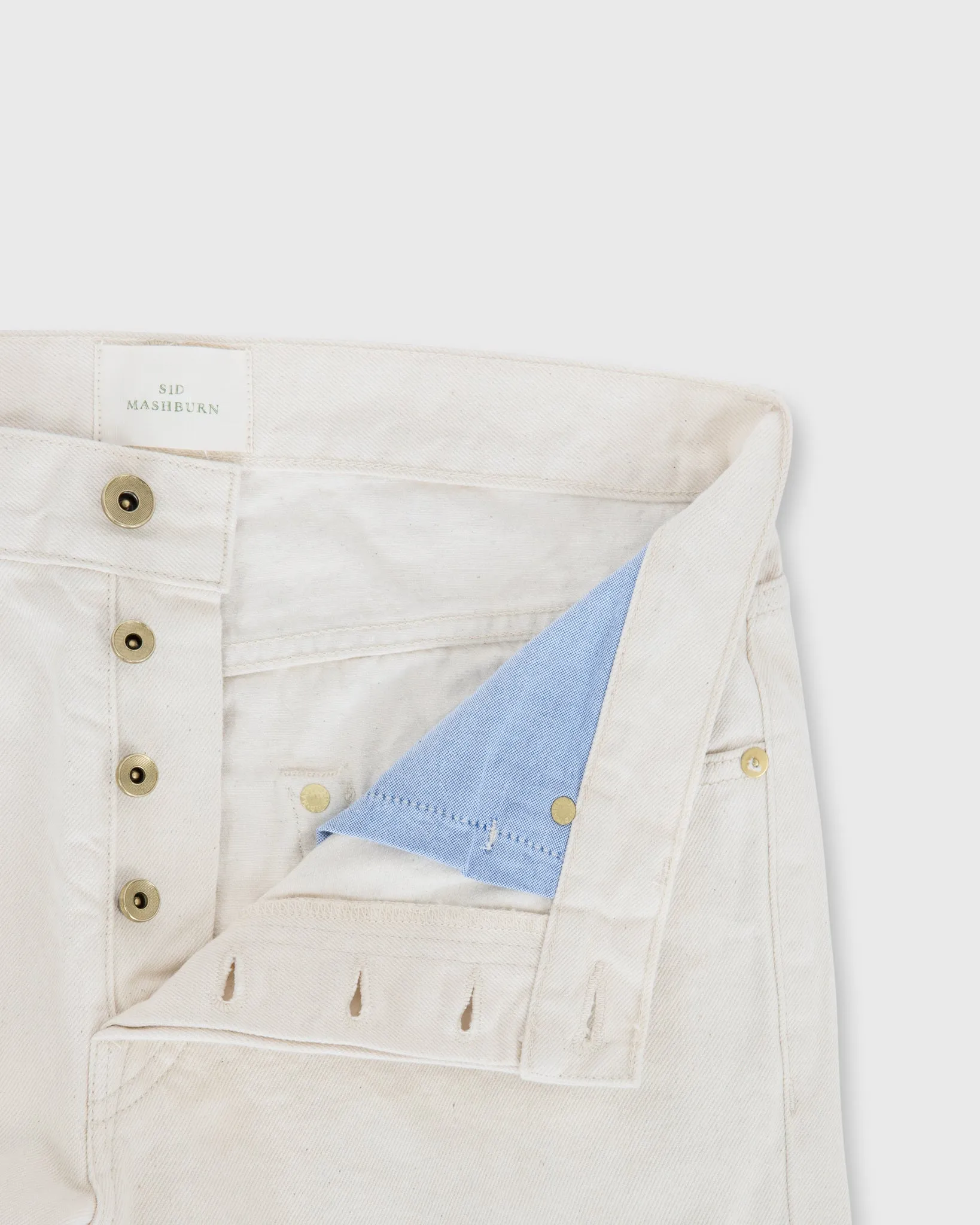 Slim Straight Jean in Natural Rinse Denim sold by Mashburn product image thumbnail 5