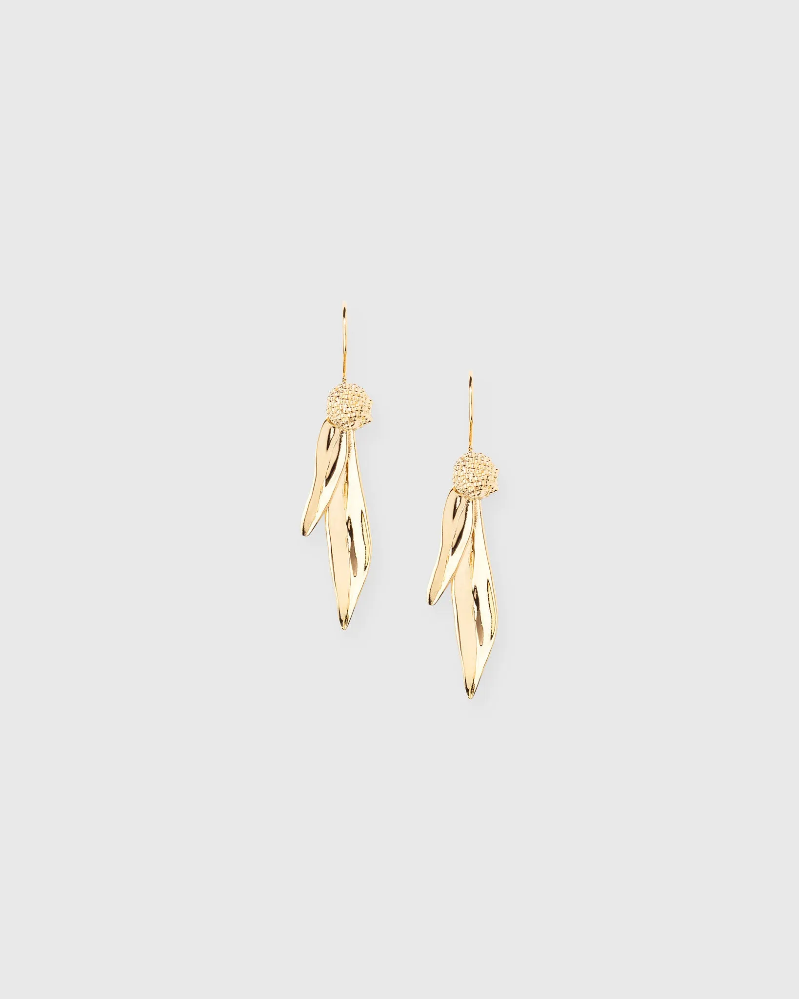 Mimosa Earrings in Gold sold by Mashburn