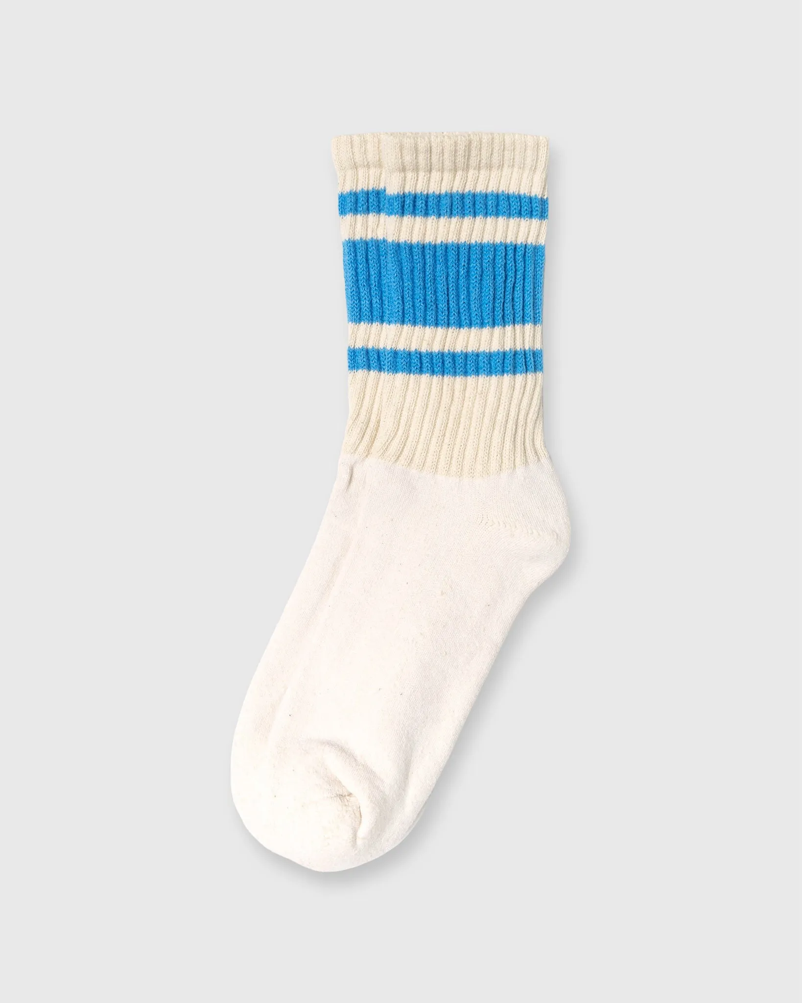 Retro Mono Stripe Socks in Blue sold by Mashburn
