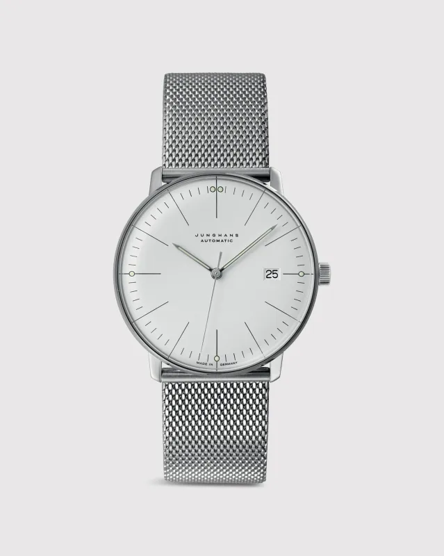 Max Bill Automatic Watch in 27/4002.46 made by Mashburn