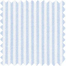 Made-to-Measure Shirt in Sky Blue University Stripe Oxford sold by Mashburn