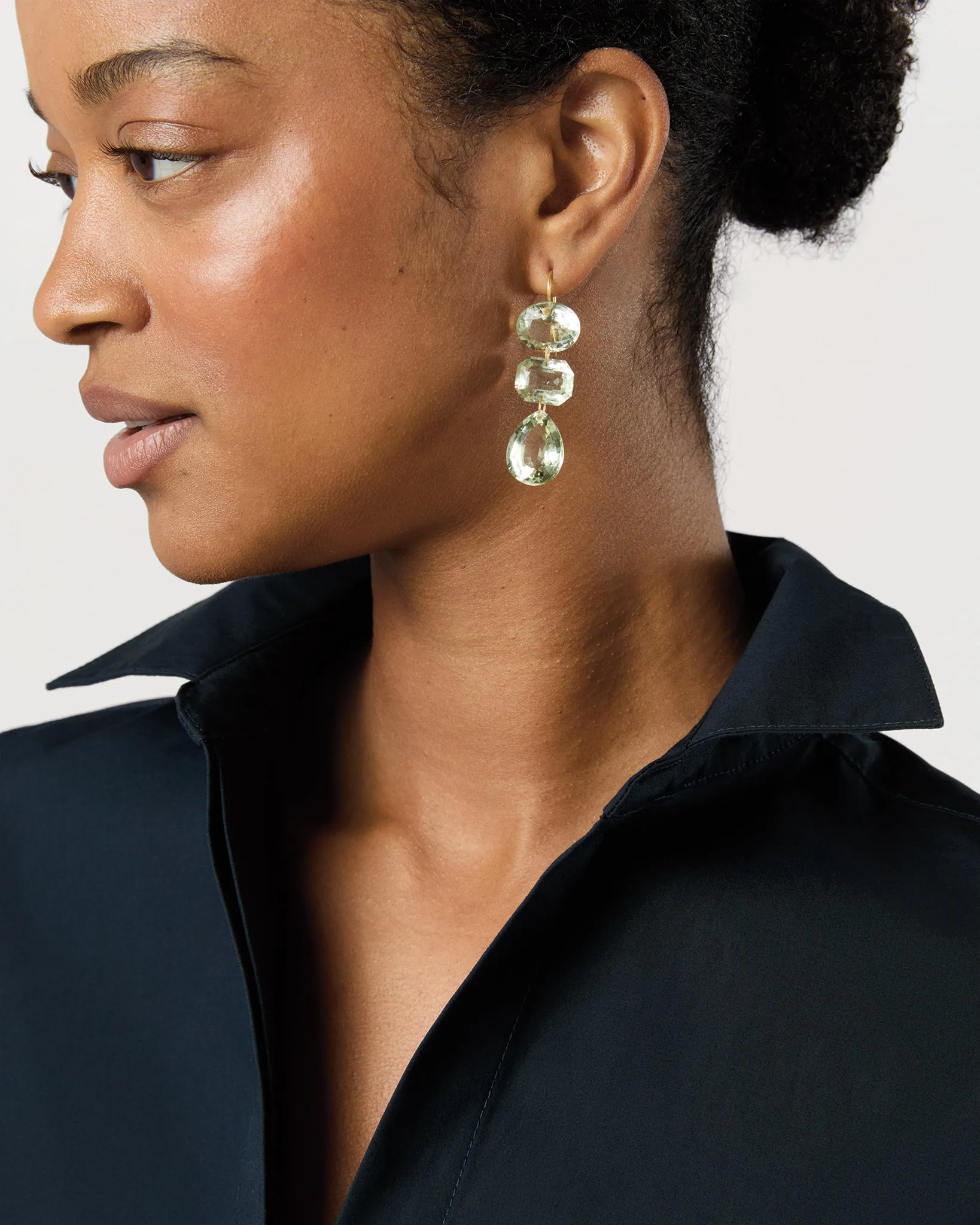 Favorite Earrings in Green Quartz sold by Mashburn product image thumbnail 2