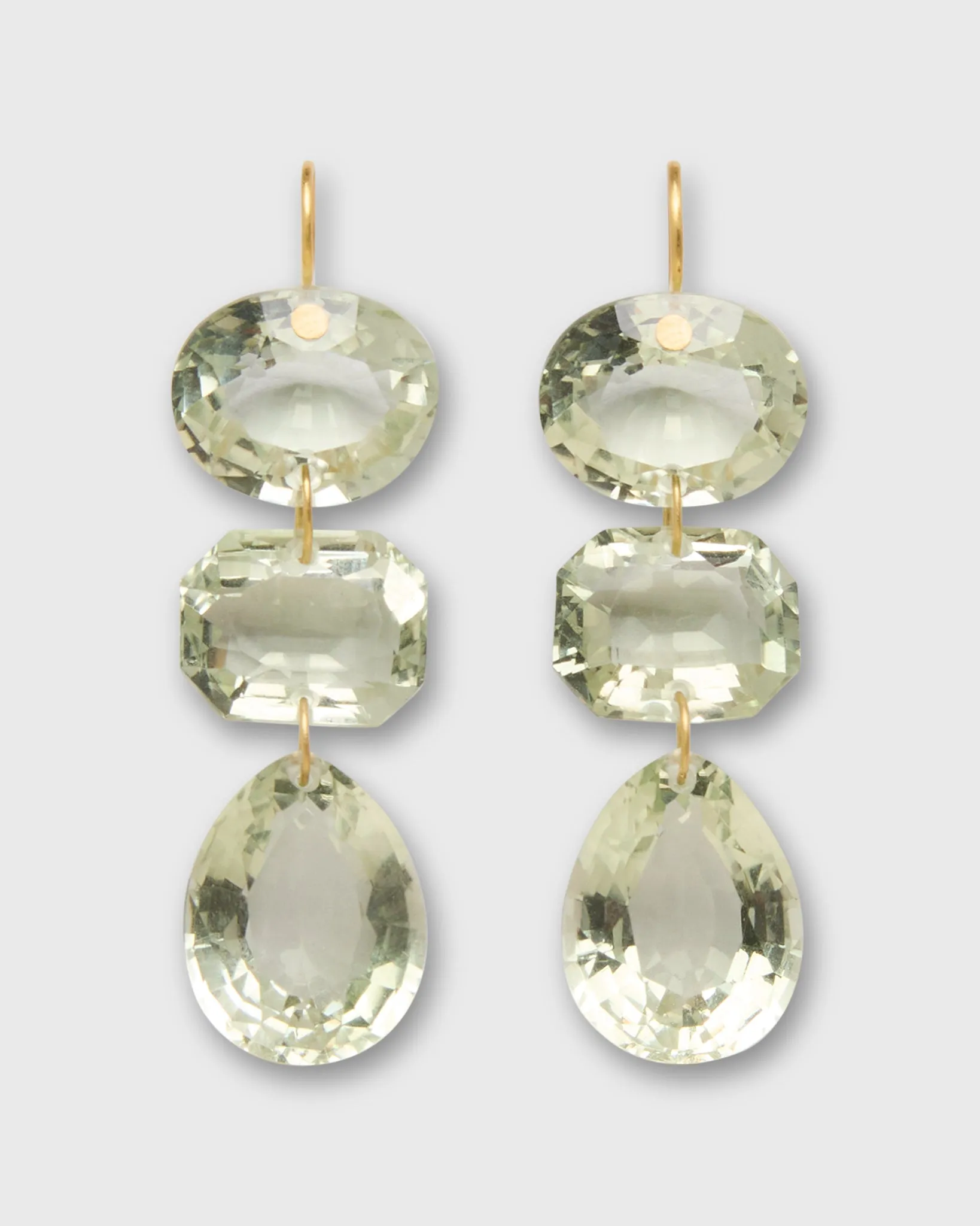 Favorite Earrings in Green Quartz sold by Mashburn product image thumbnail 3