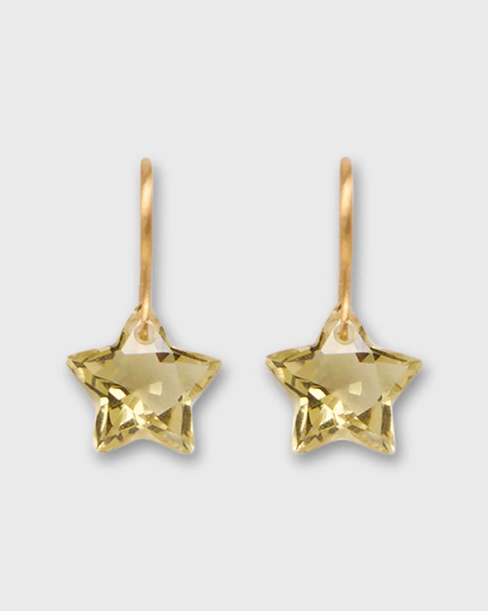 Small Wonder Earrings in Lemon Quartz sold by Mashburn product image thumbnail 3