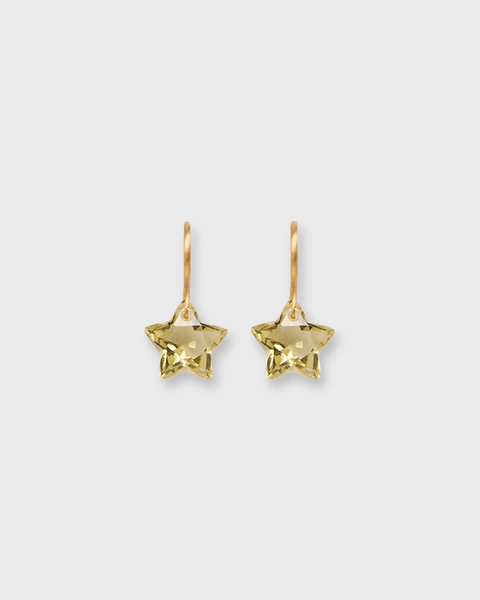 Small Wonder Earrings in Lemon Quartz sold by Mashburn