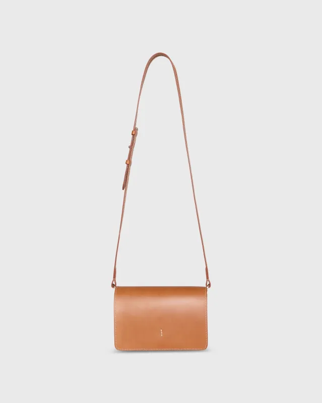 Josie Crossbody Bag in Natural Leather sold by Mashburn